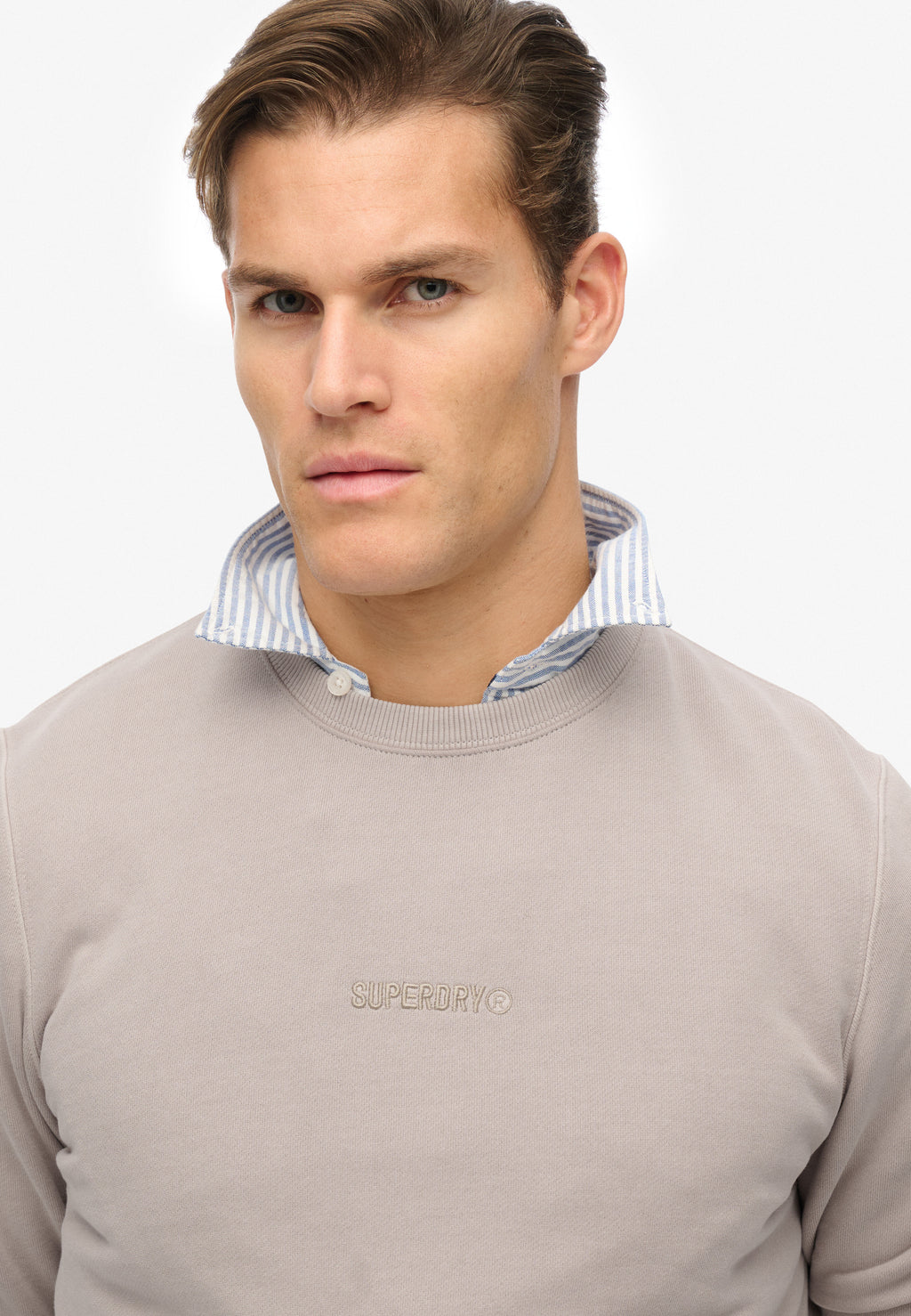 Micro Logo Crew Sweatshirt