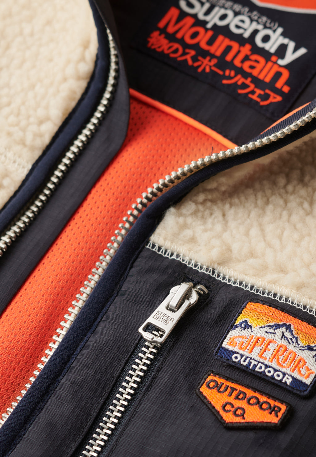 Vintage Retro Full Zip Fleece
