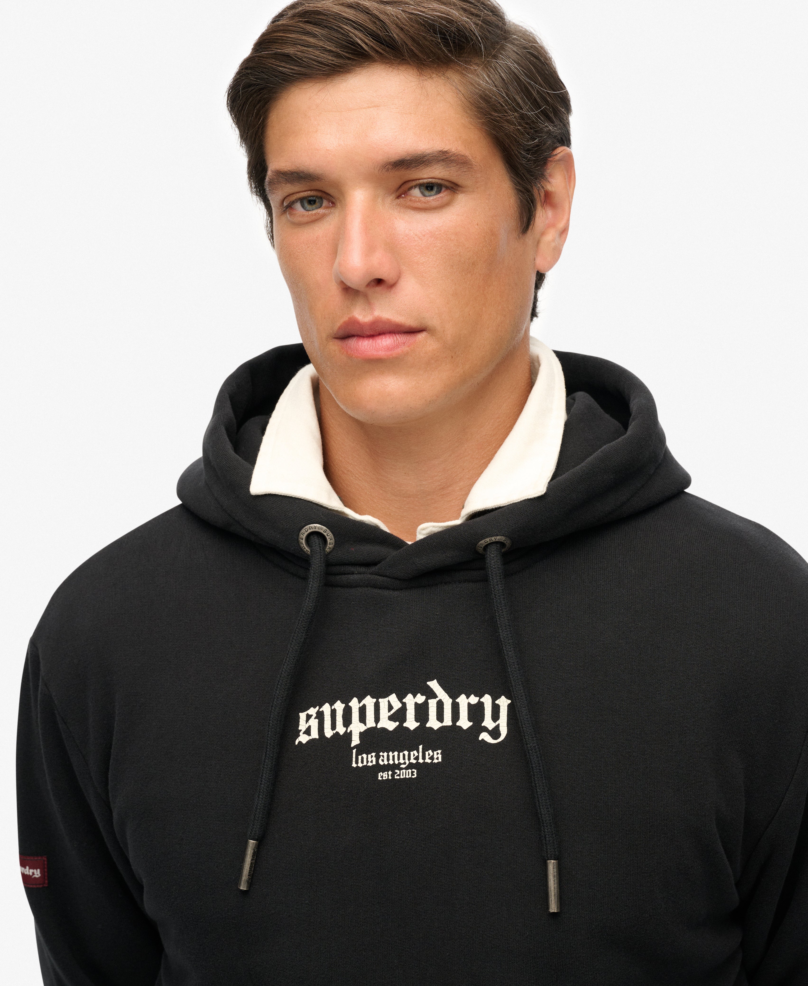 Tattoo Flash Loose Hood In Black