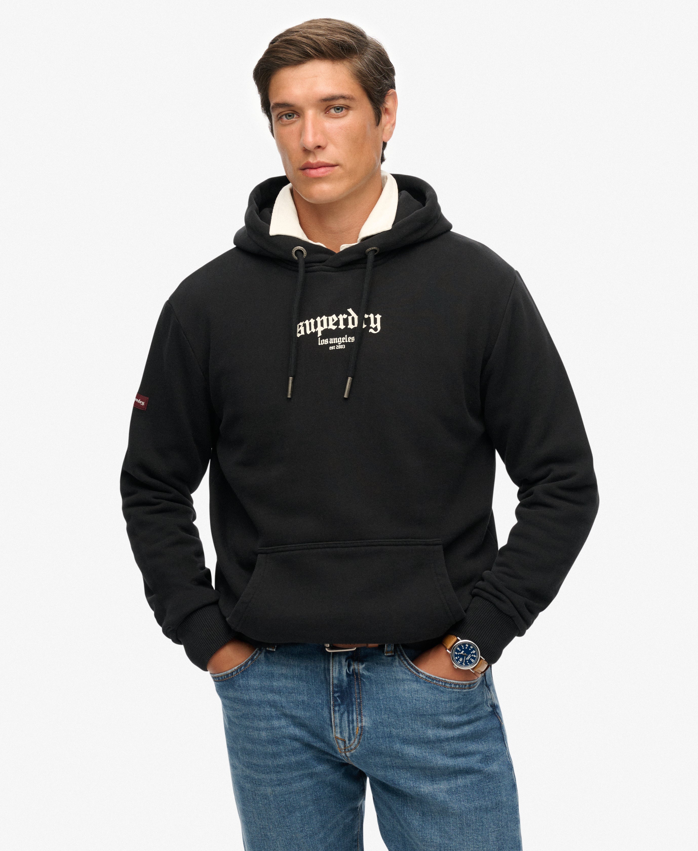 Tattoo Flash Loose Hood In Black