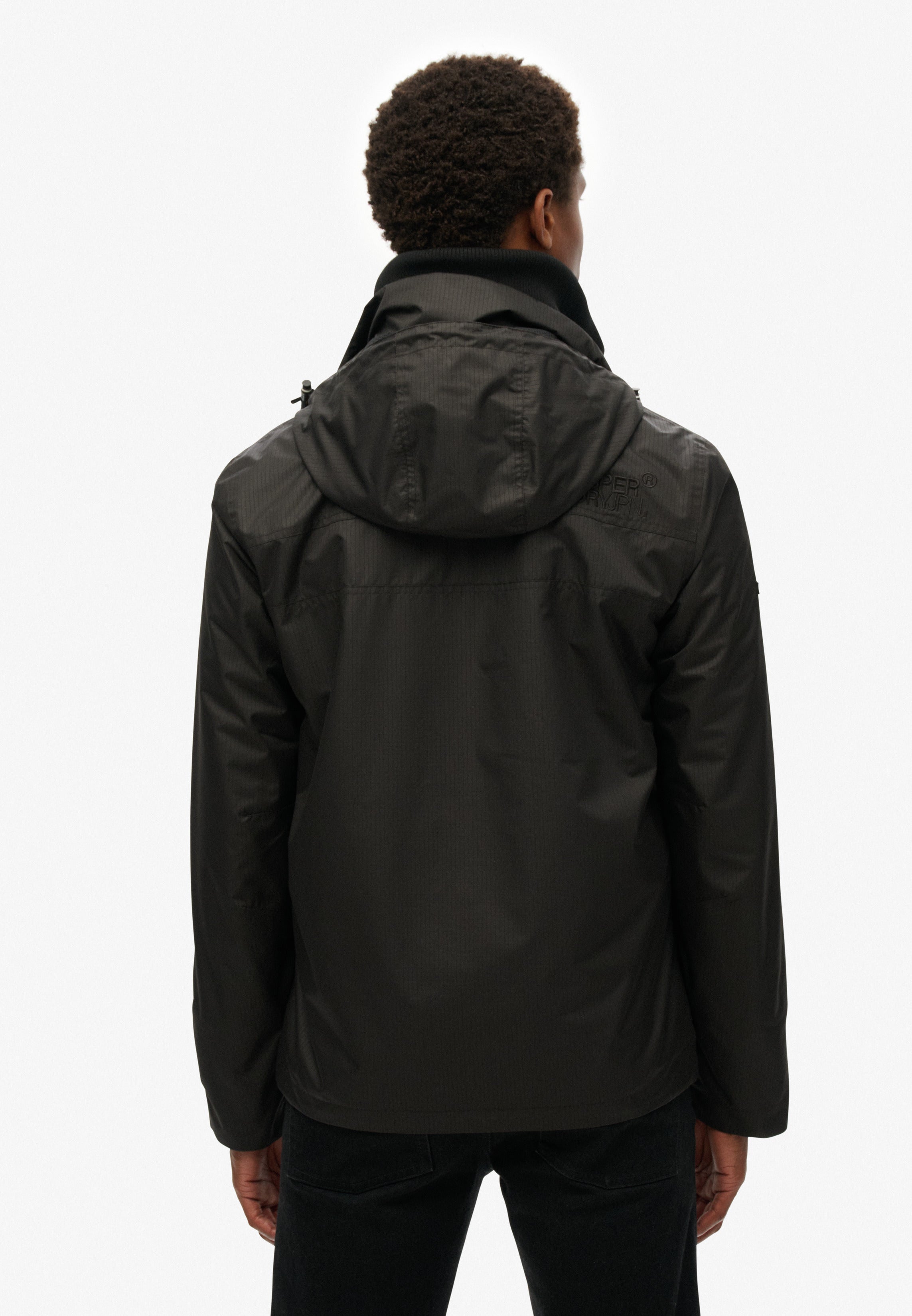 Hooded Mountain Windbreaker Jacket