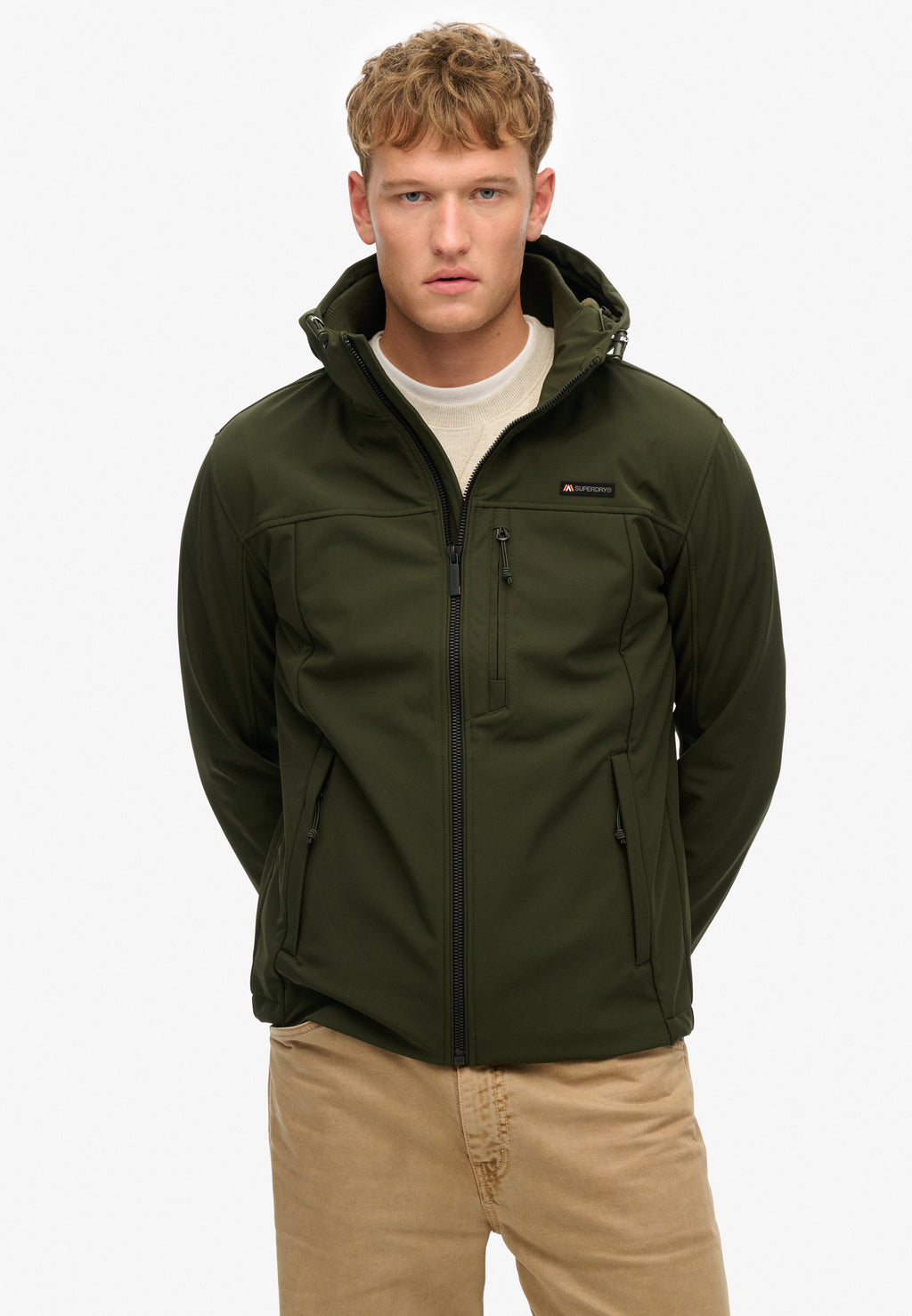 Hooded Soft Shell Trekker Jacket