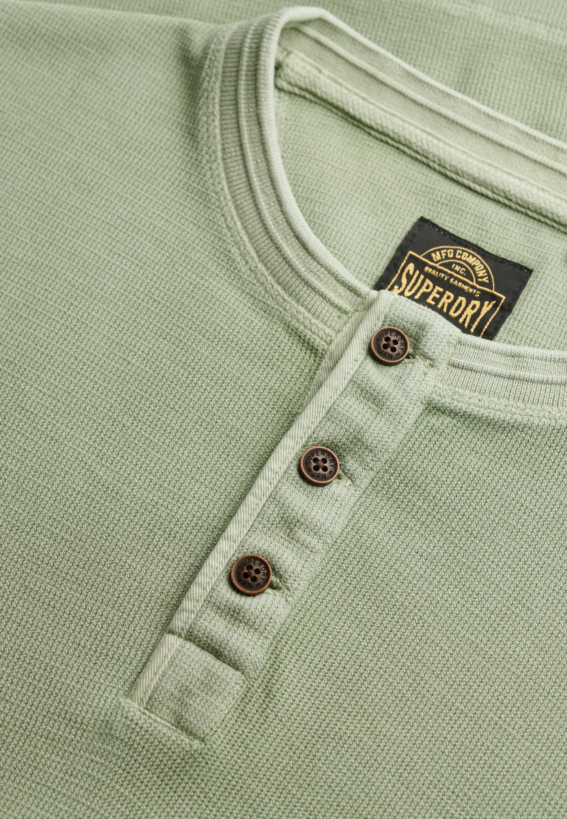 Lw Textured Grandad Top
