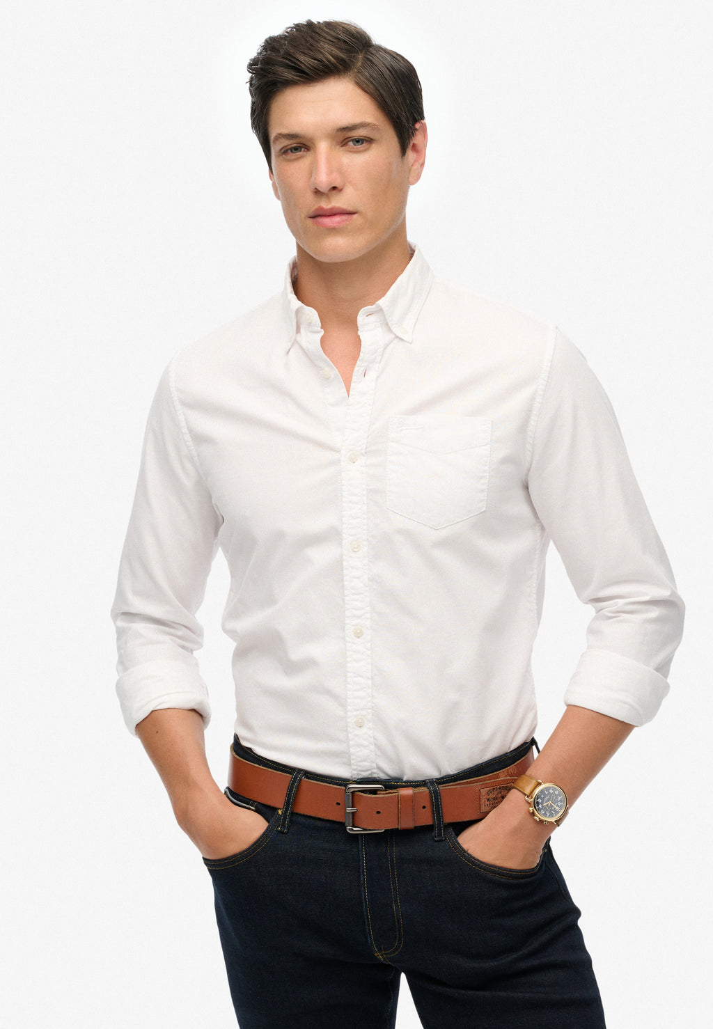 Long Sleeve Oxford Shirt