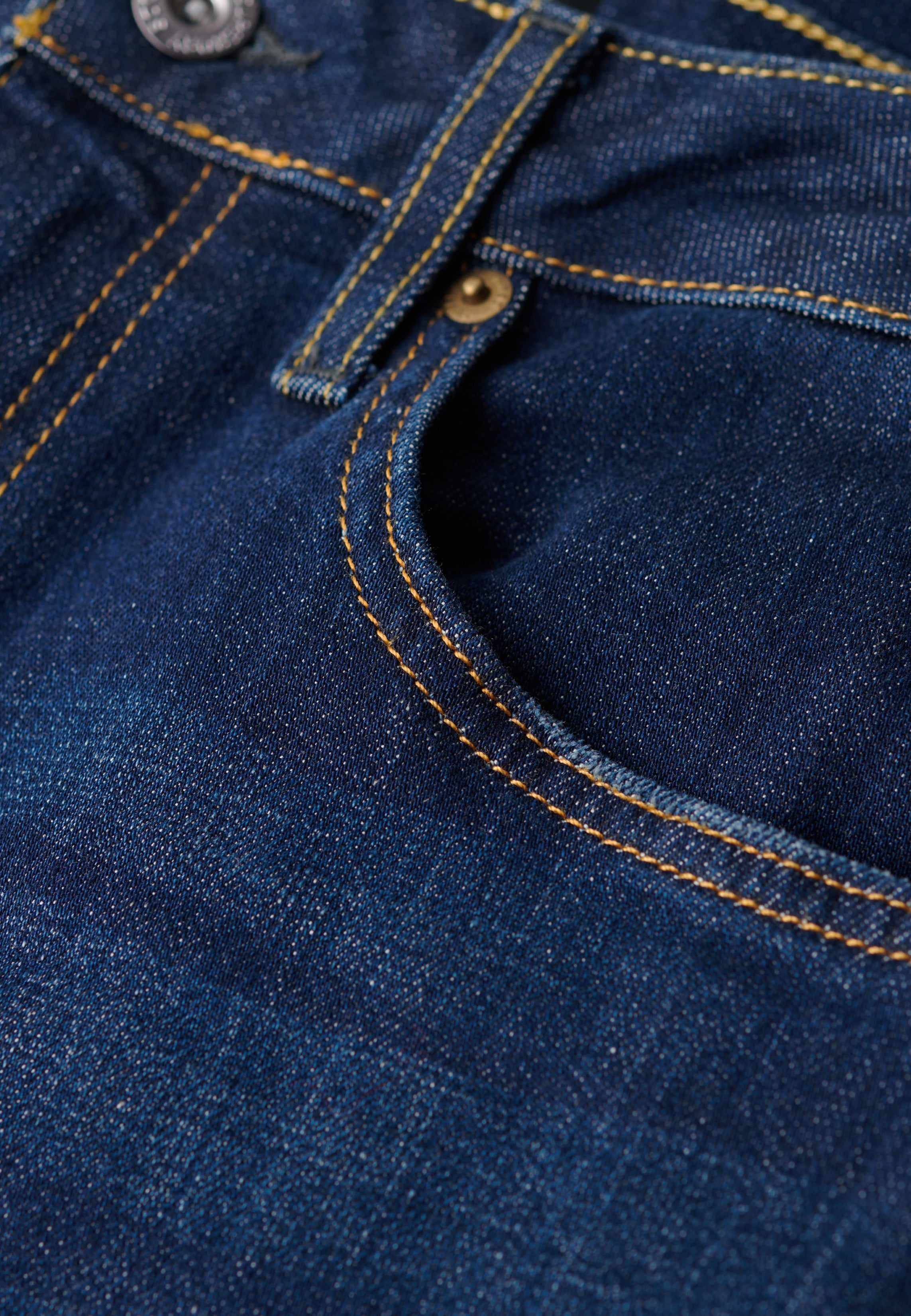 Organic Cotton Vintage Slim Straight Jeans