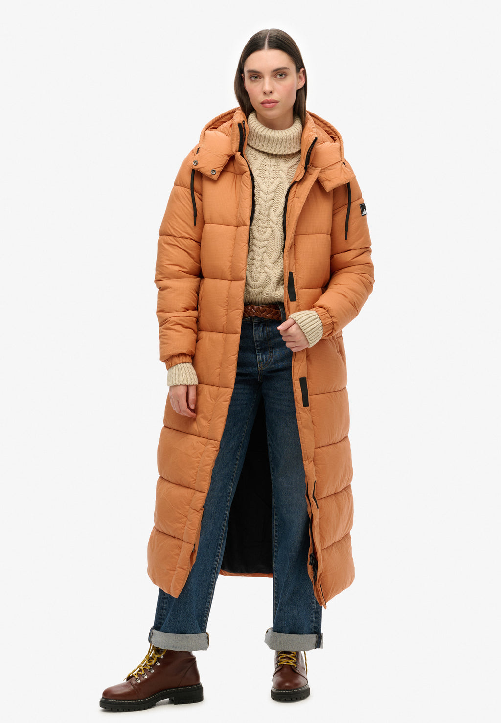 Ripstop Longline Puffer Coat