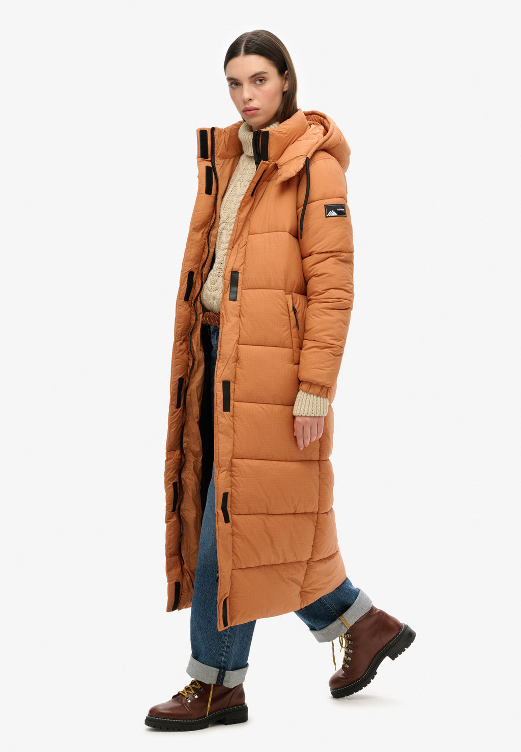 Ripstop Longline Puffer Coat