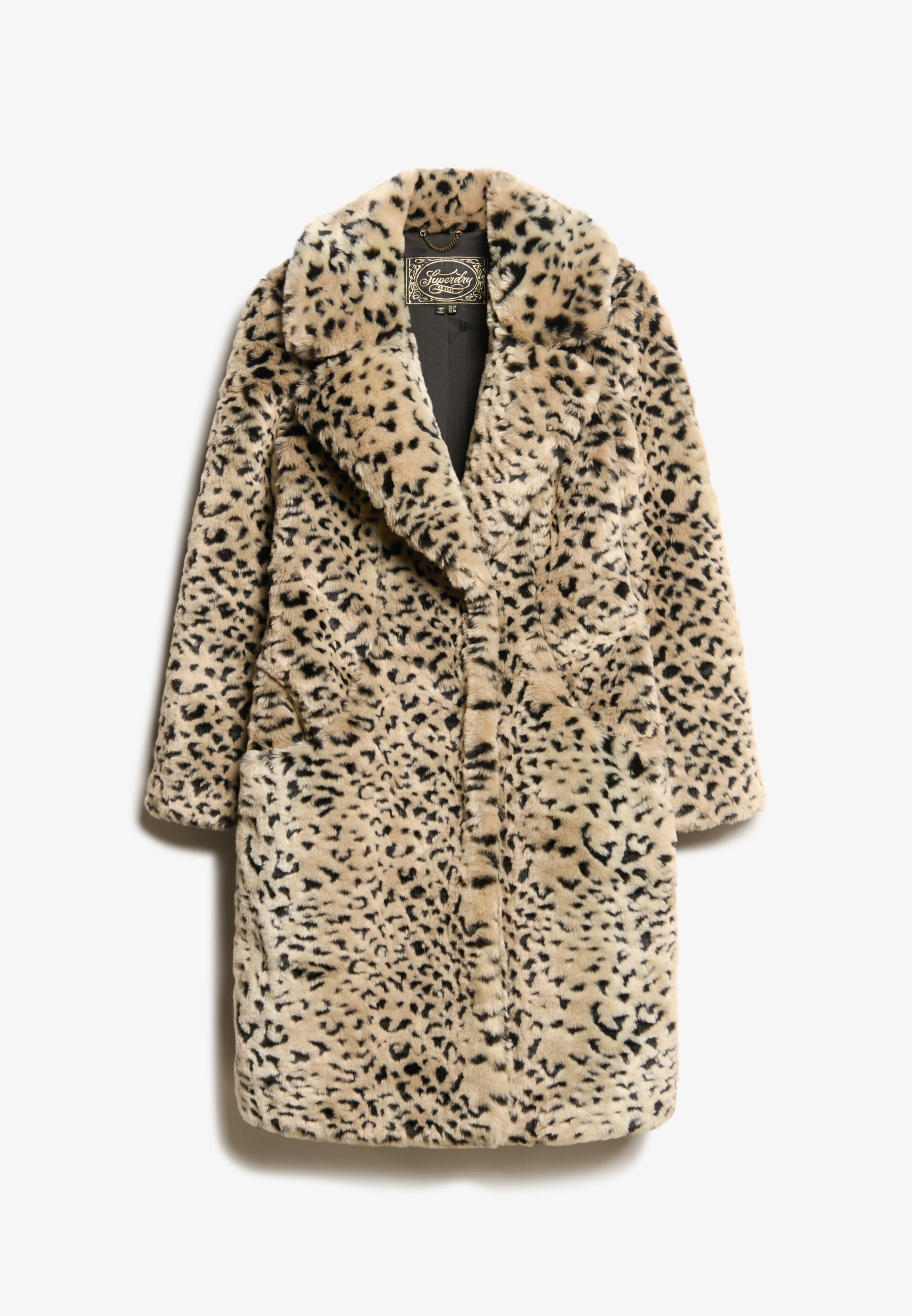 Vintage Long Faux Fur Coat