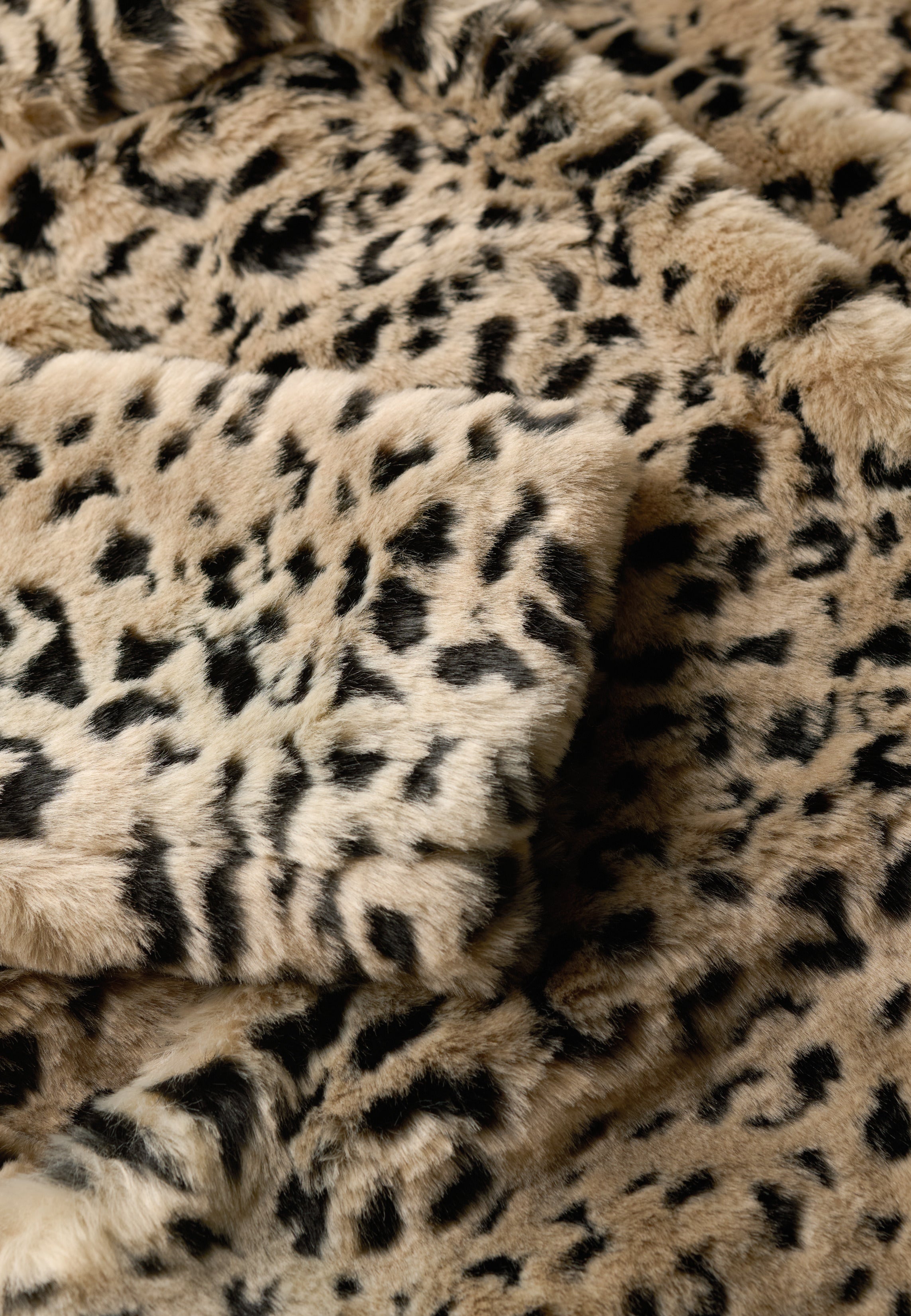 Vintage Long Faux Fur Coat