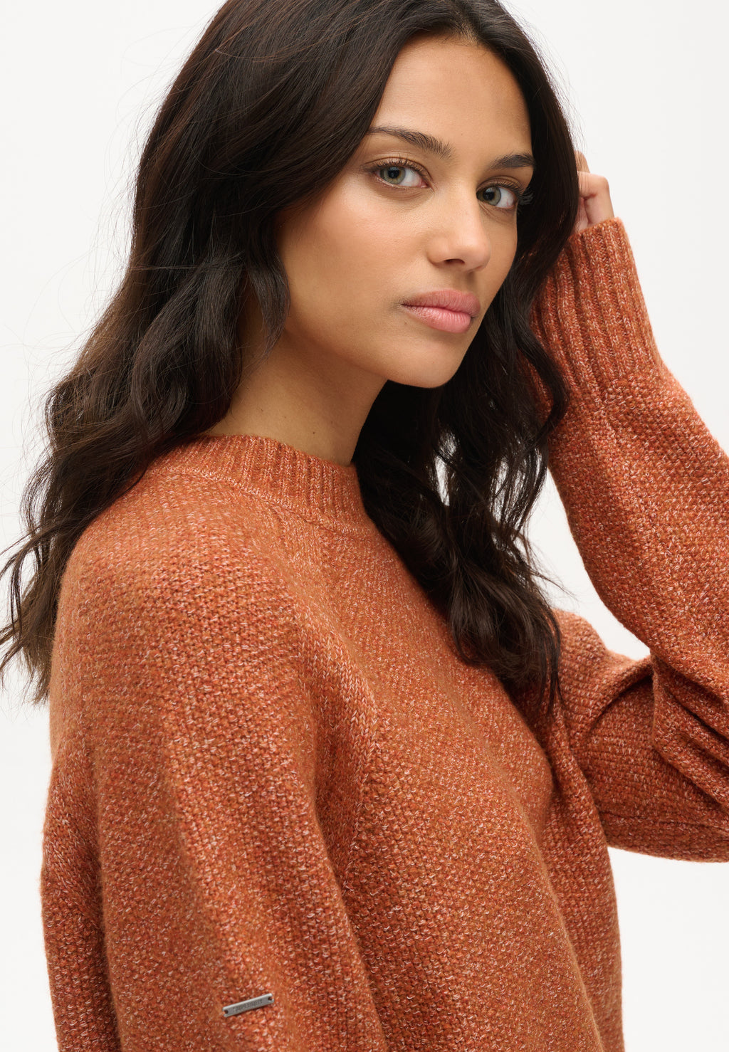 Oversized Chunky Raglan Jumper