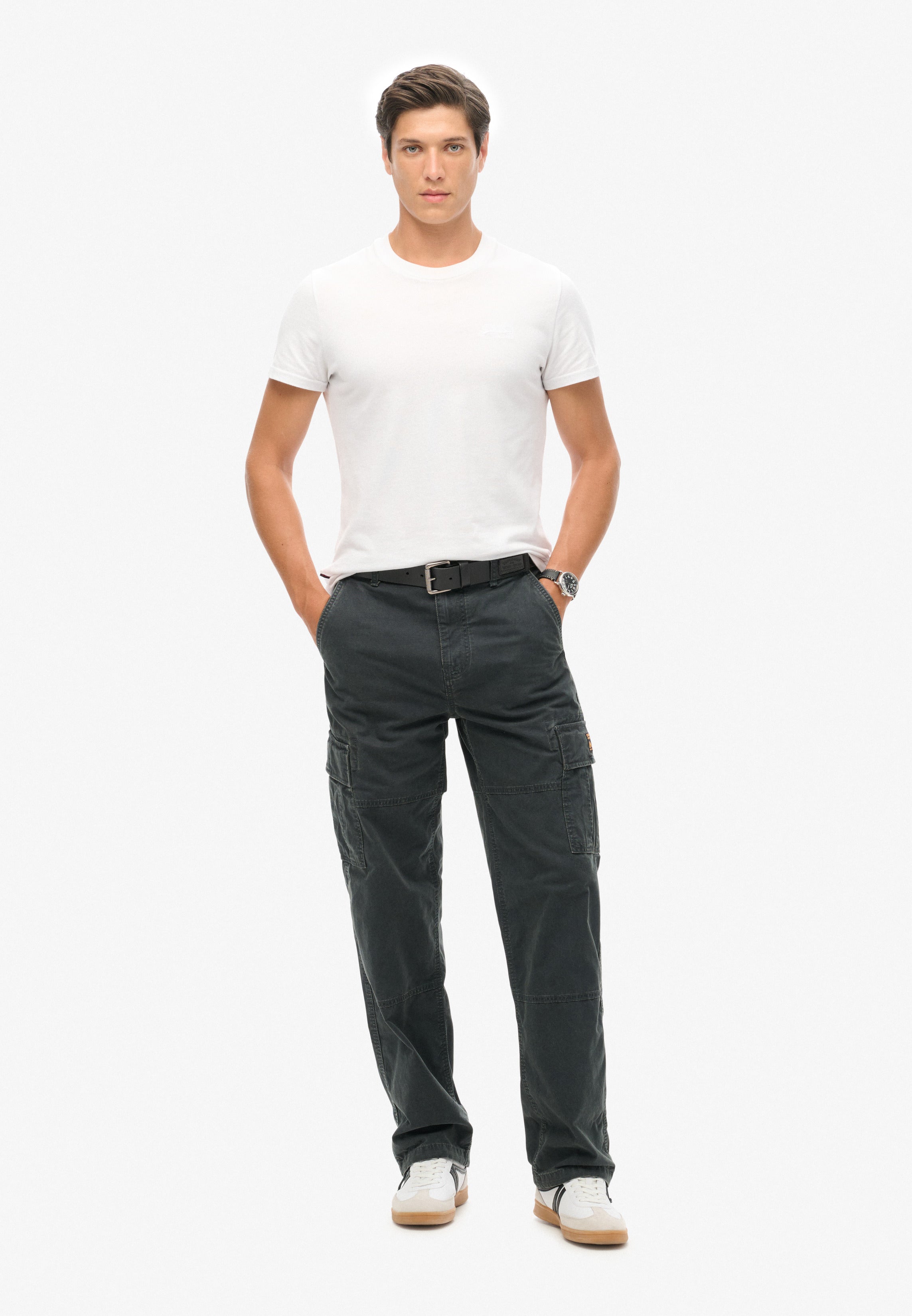 Organic Cotton Baggy Cargo Pants