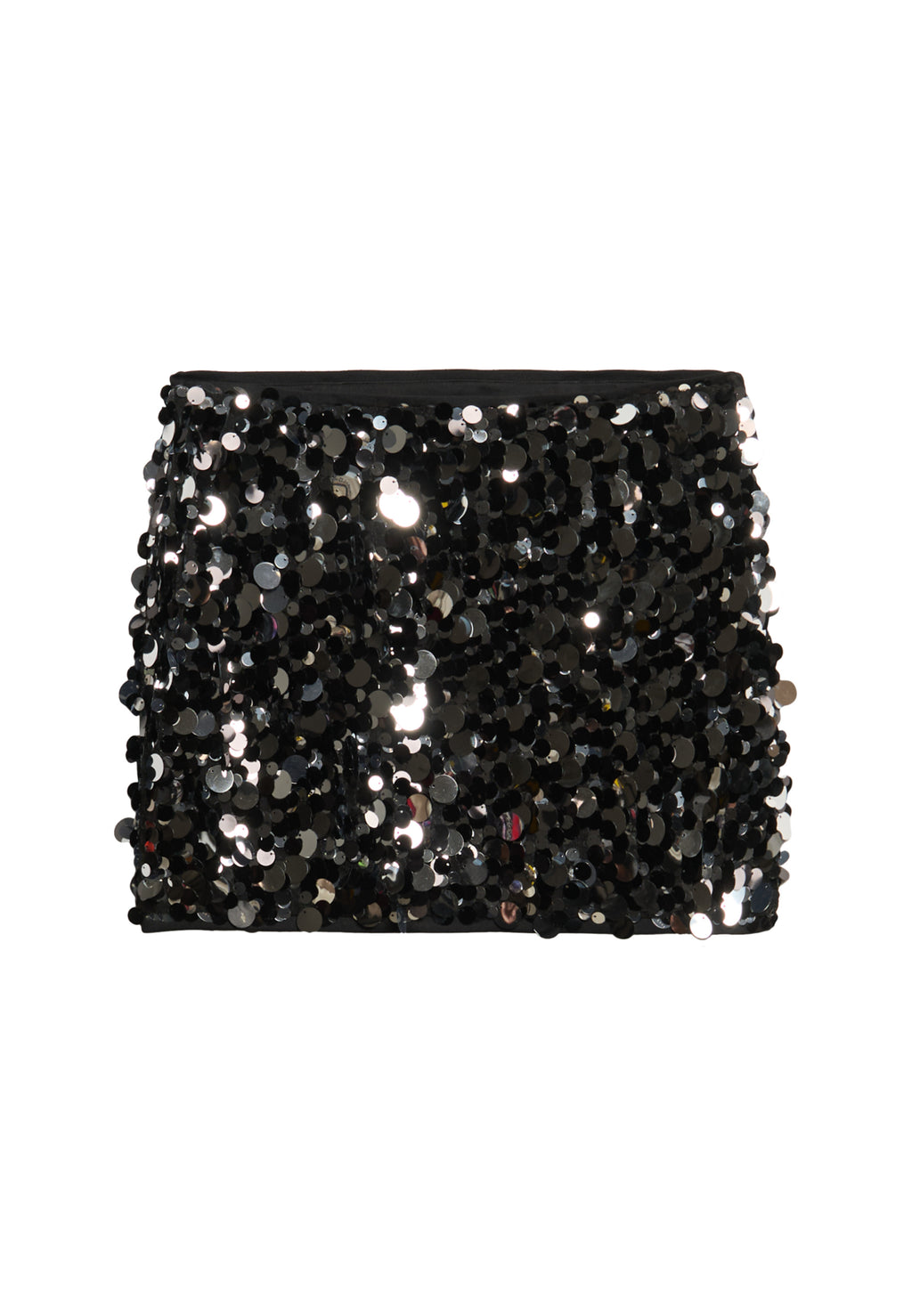 Sequin Disc Mini Skirt