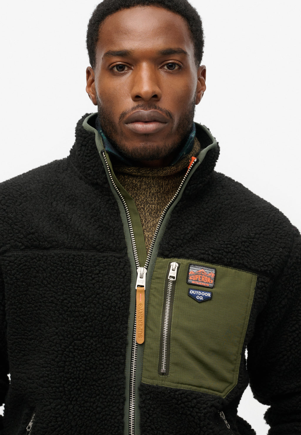 Vintage Retro Full Zip Fleece