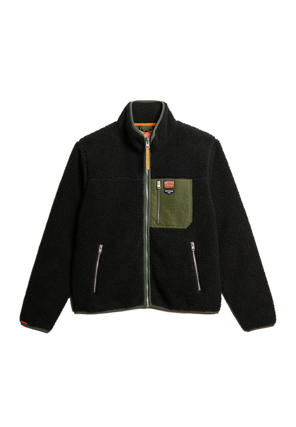 Vintage Retro Full Zip Fleece