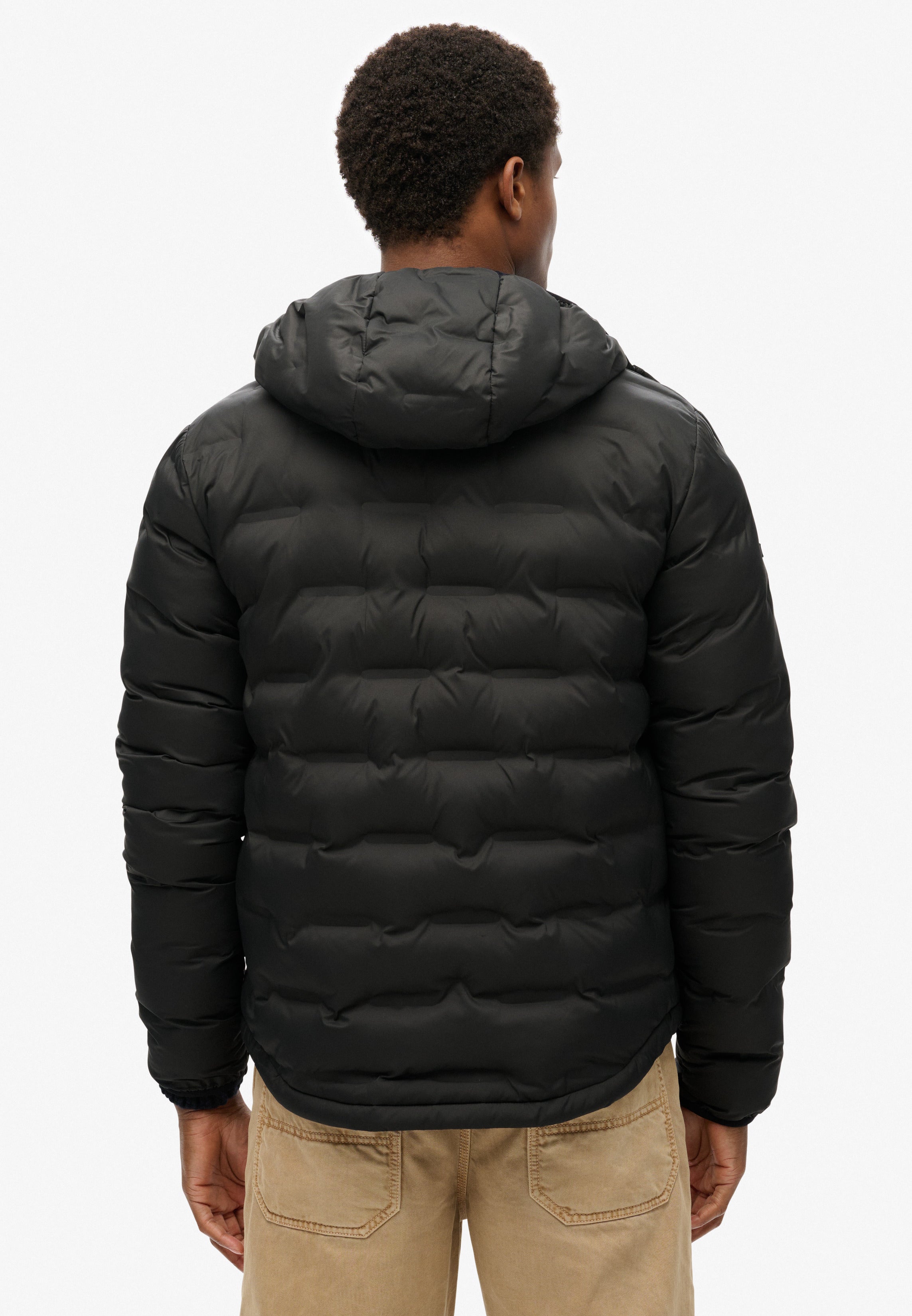 Hooded Quilted Puffer Coat