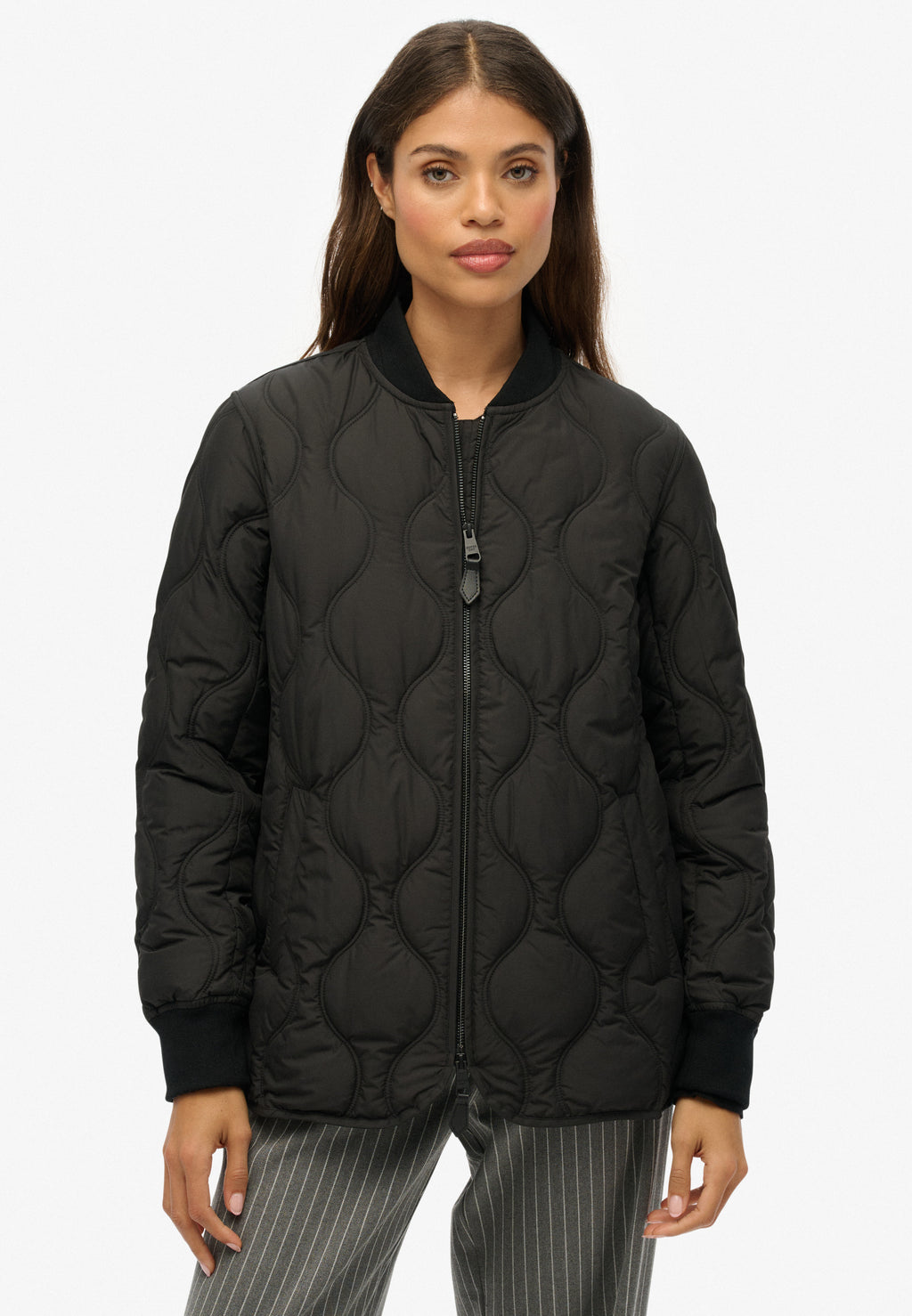 Short Quilted Liner Jacket