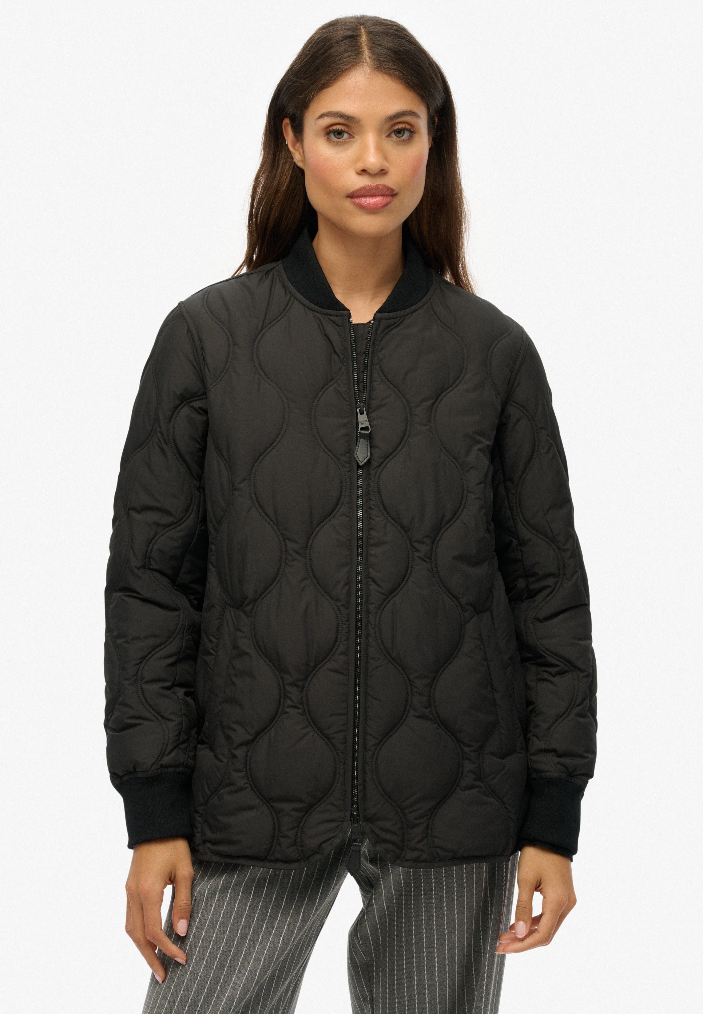 Short Quilted Liner Jacket