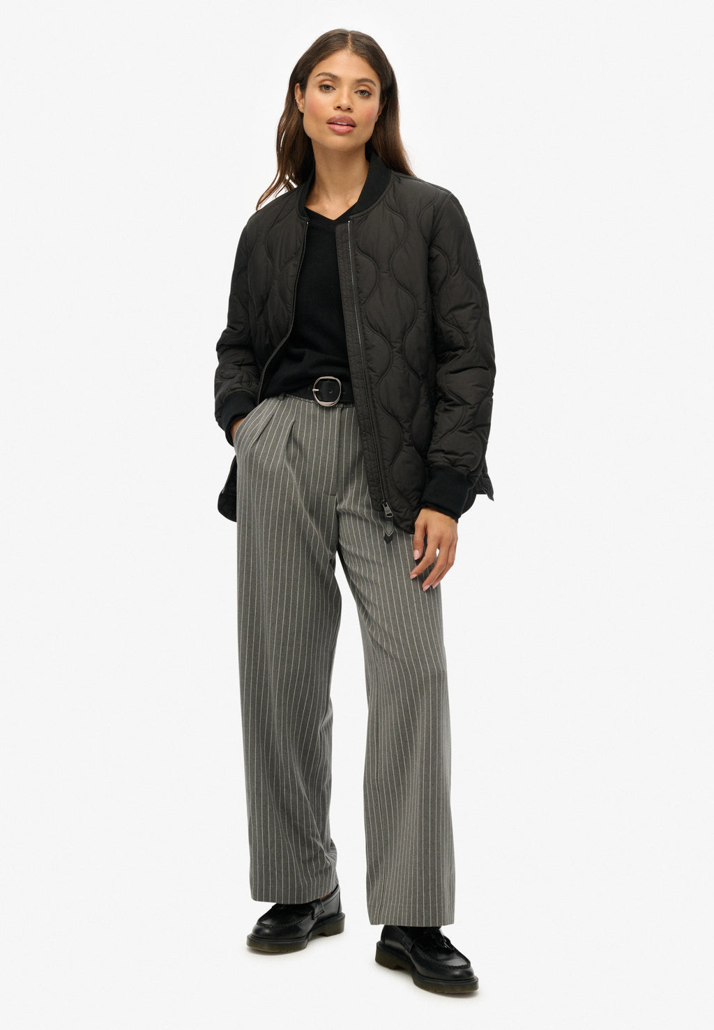 Short Quilted Liner Jacket