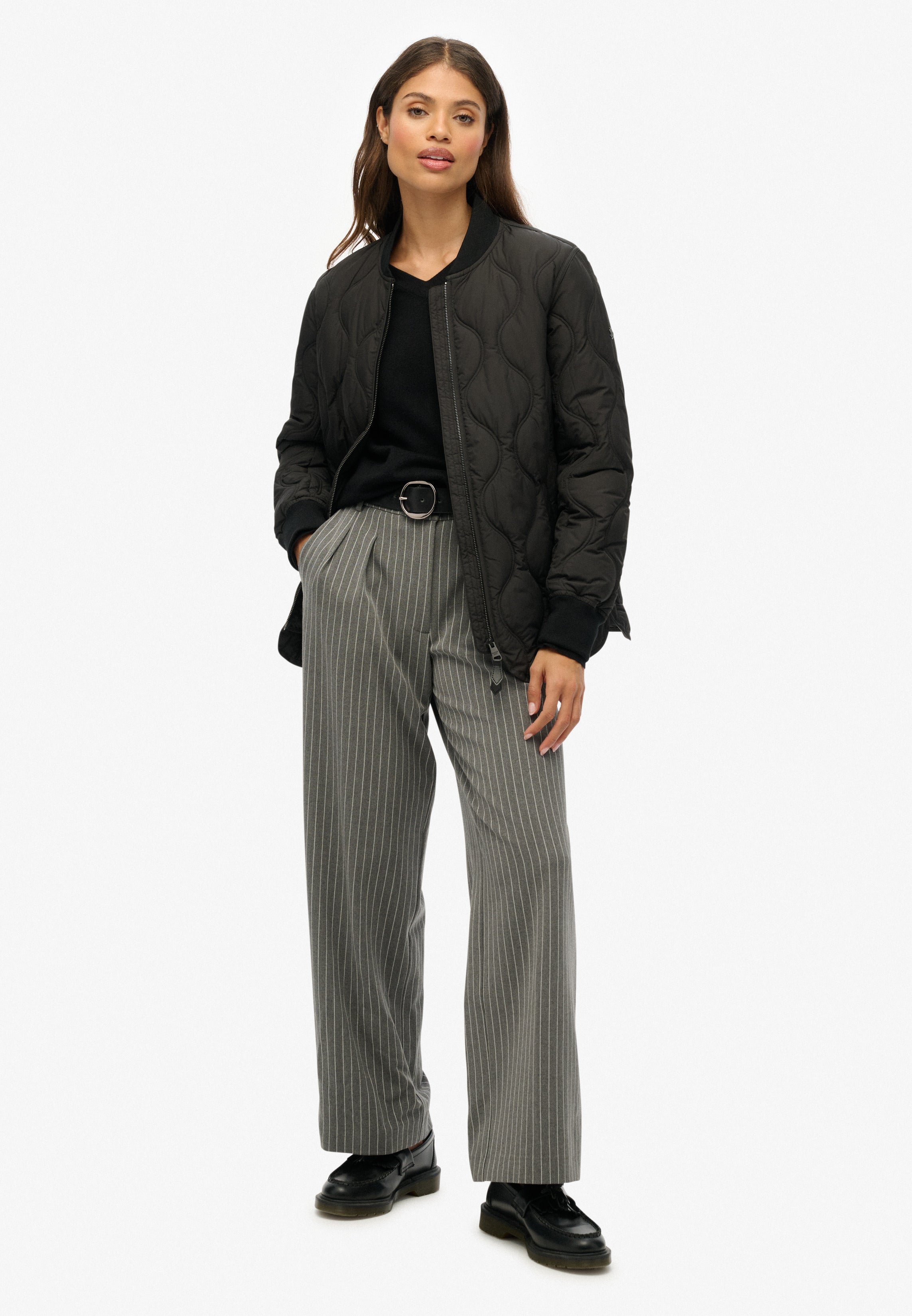 Short Quilted Liner Jacket
