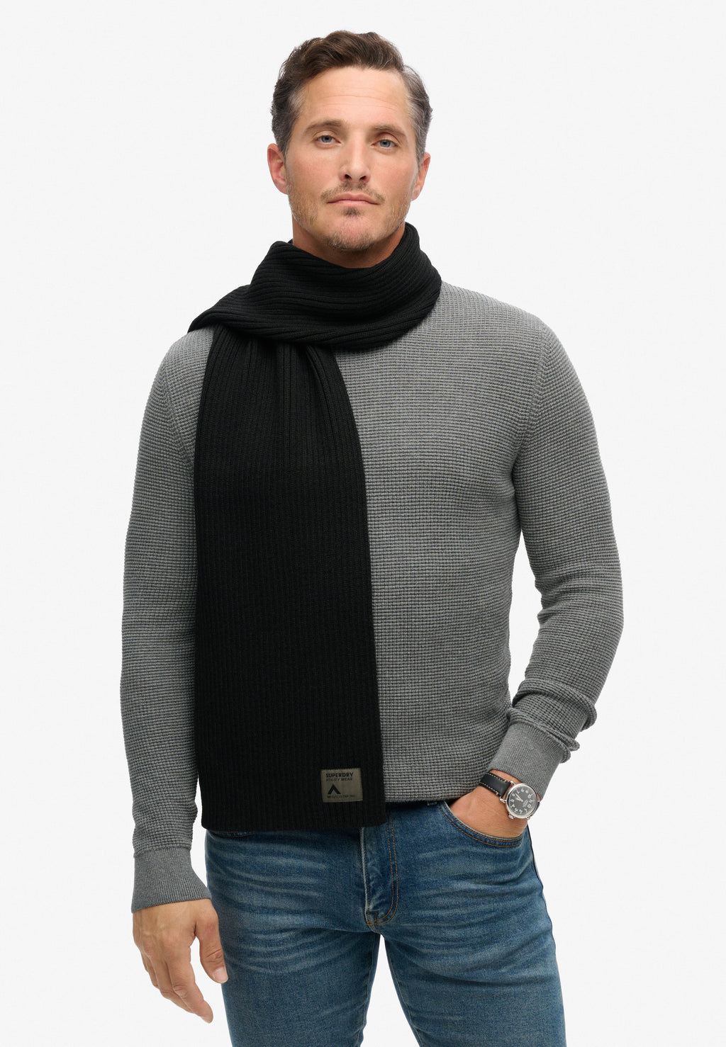 Workwear Knitted Scarf