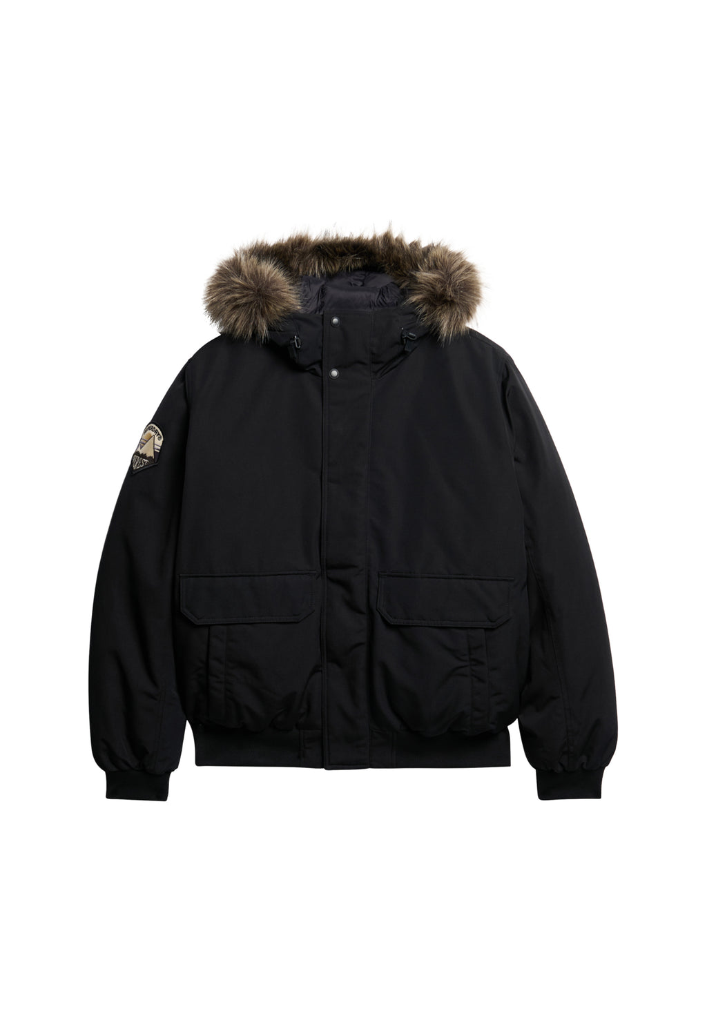 Everest Faux Fur Bomber Jacket