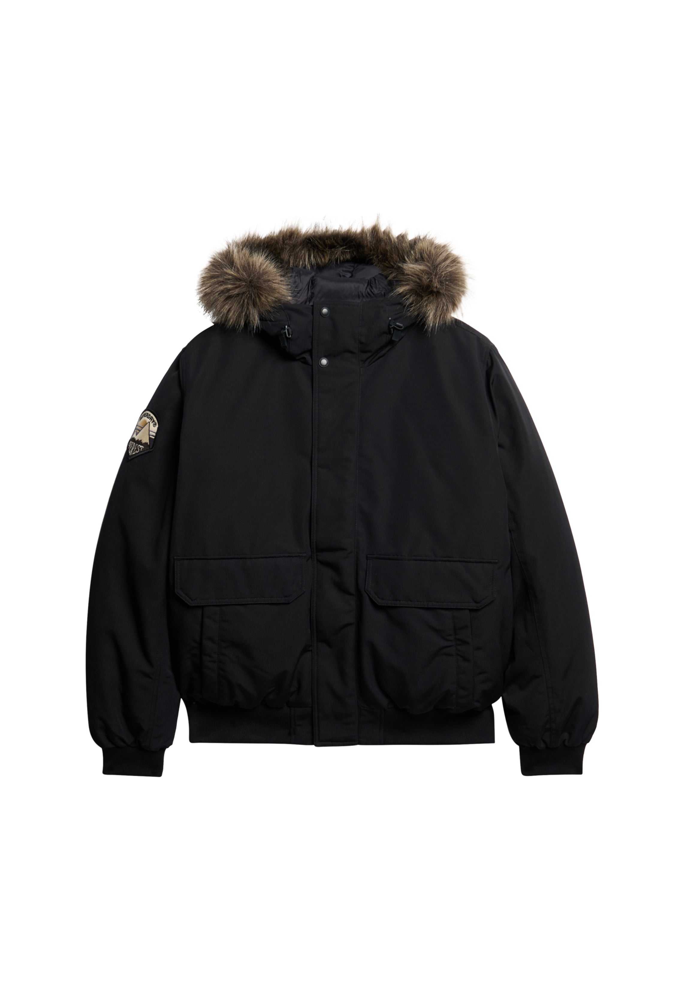 Everest Faux Fur Bomber Jacket