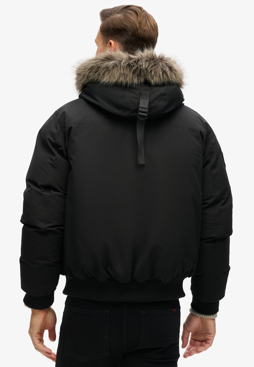 Everest Faux Fur Bomber Jacket