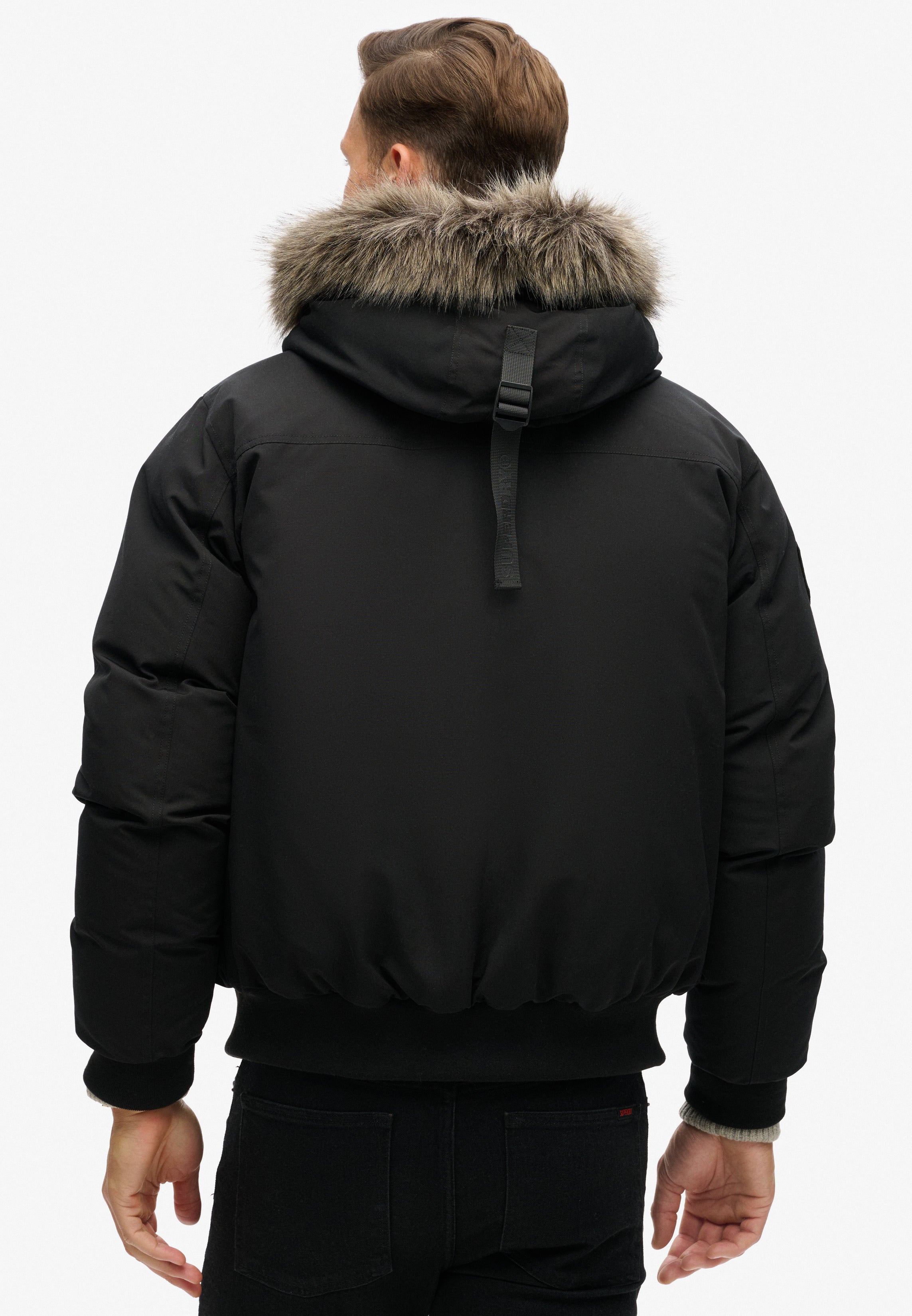 Everest Faux Fur Bomber Jacket