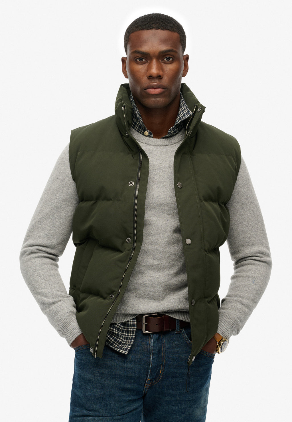 Non-Hooded Everest Gilet