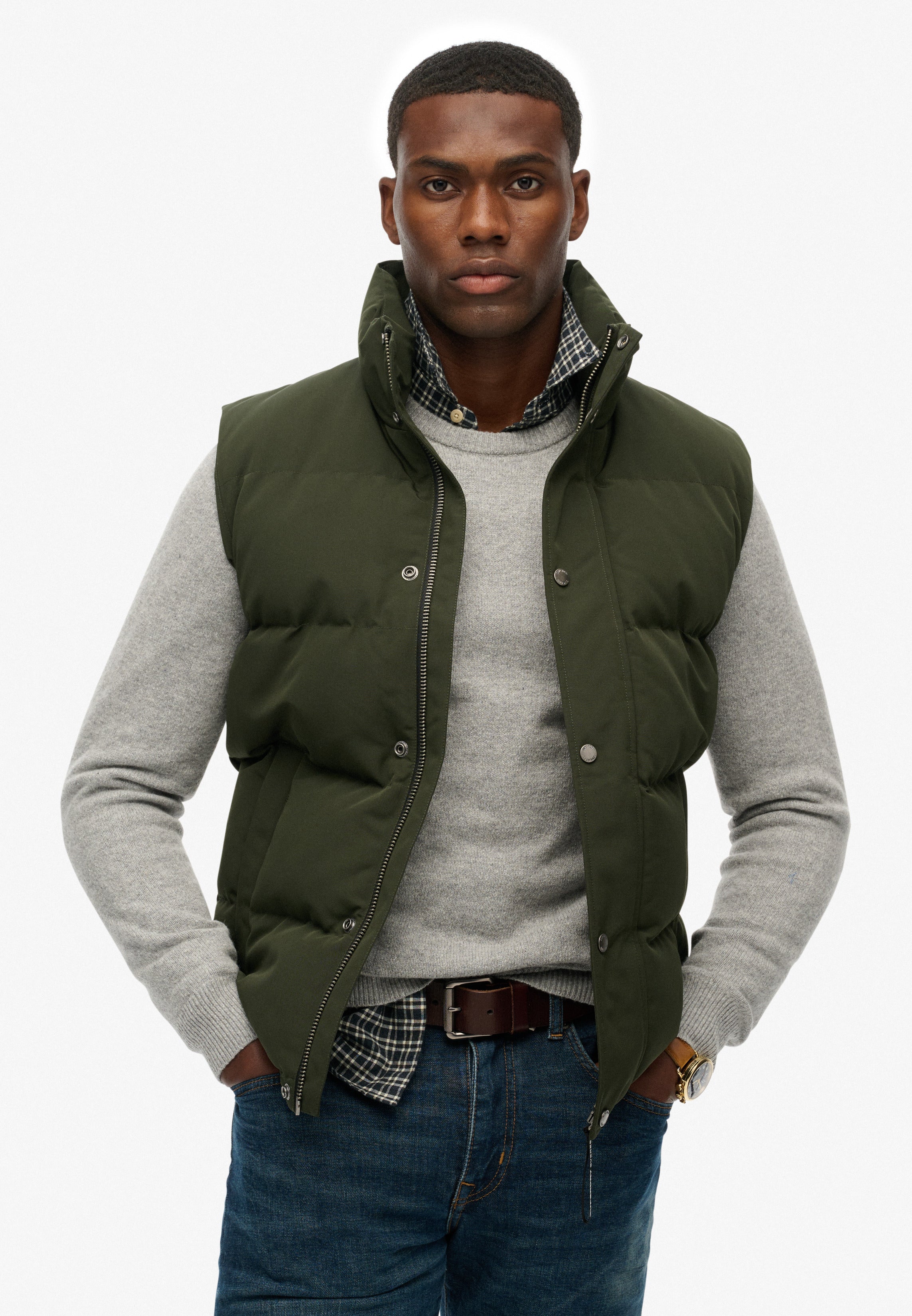 Non-Hooded Everest Gilet