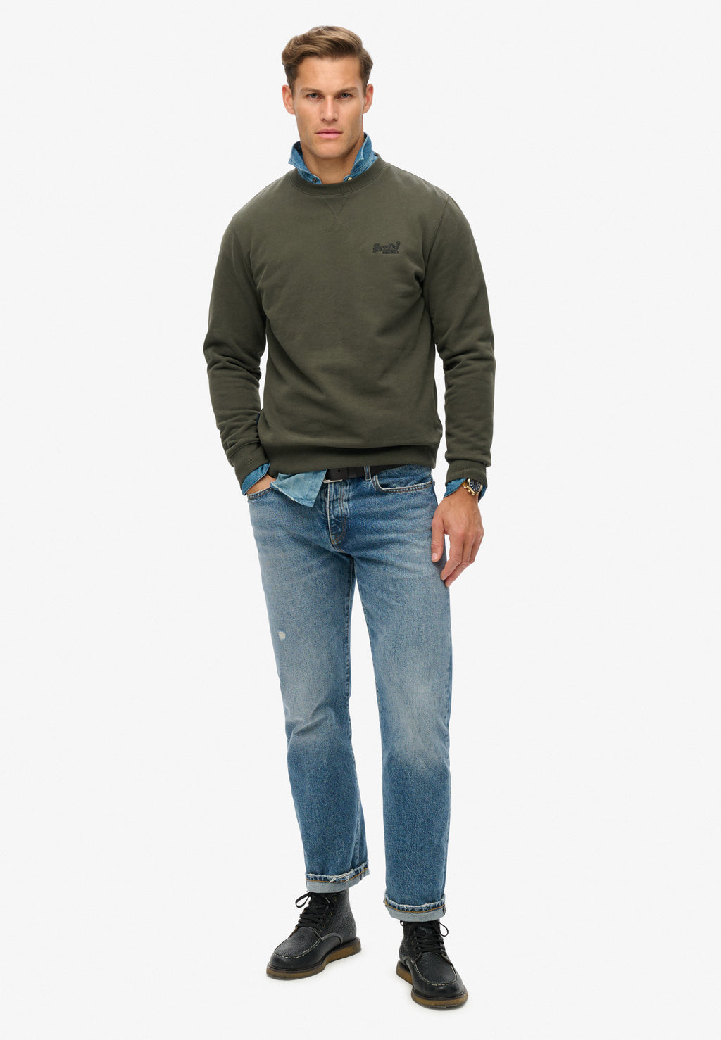 Essential Logo Crew Sweatshirt