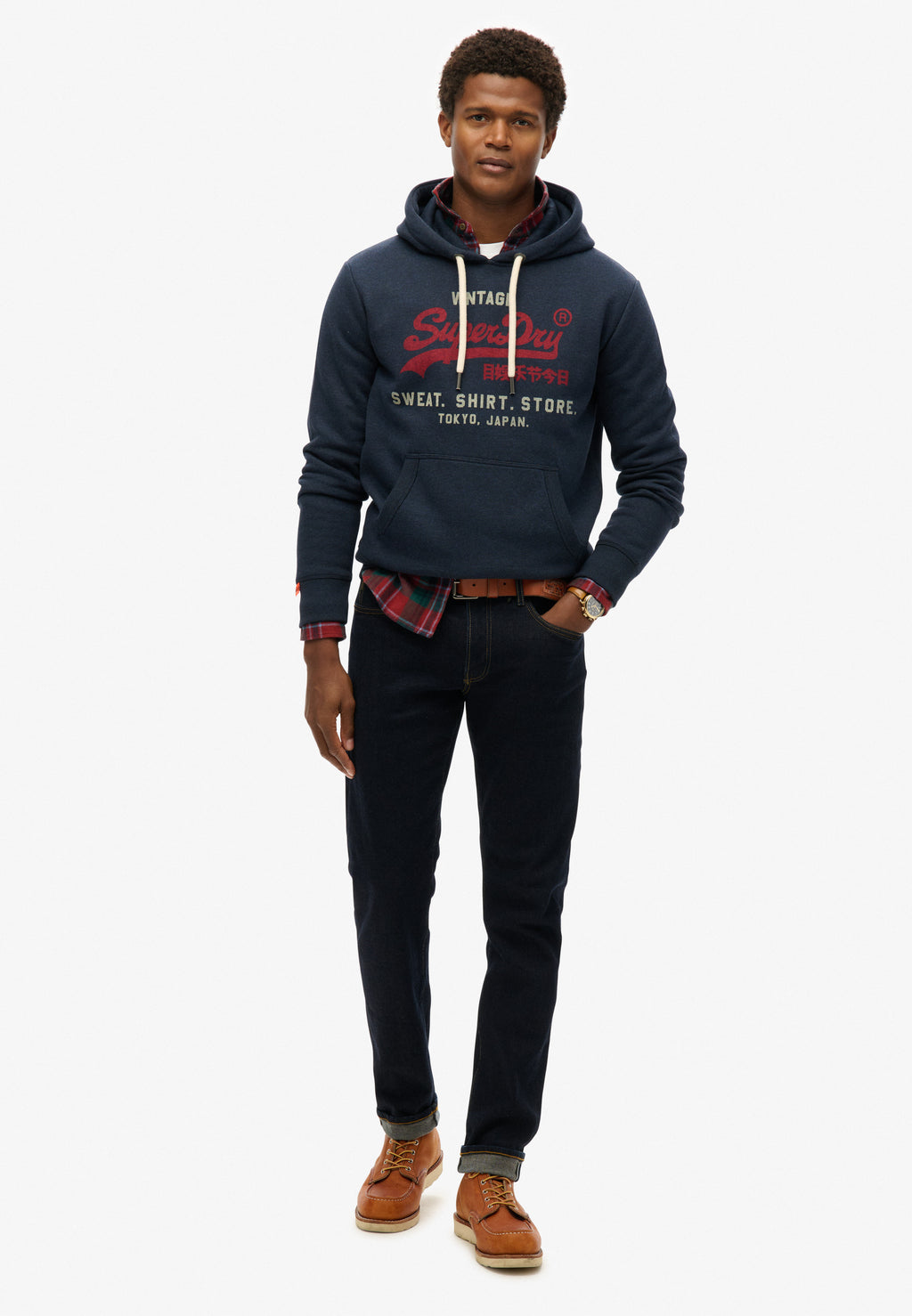Vintage Logo Heritage Relaxed Hoodie
