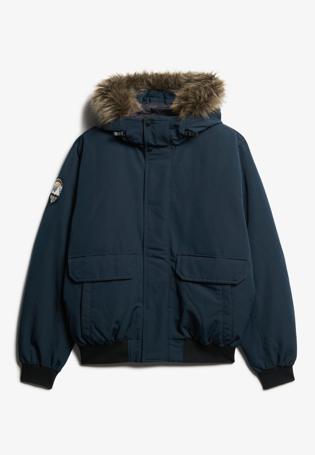 Everest Faux Fur Bomber Jacket