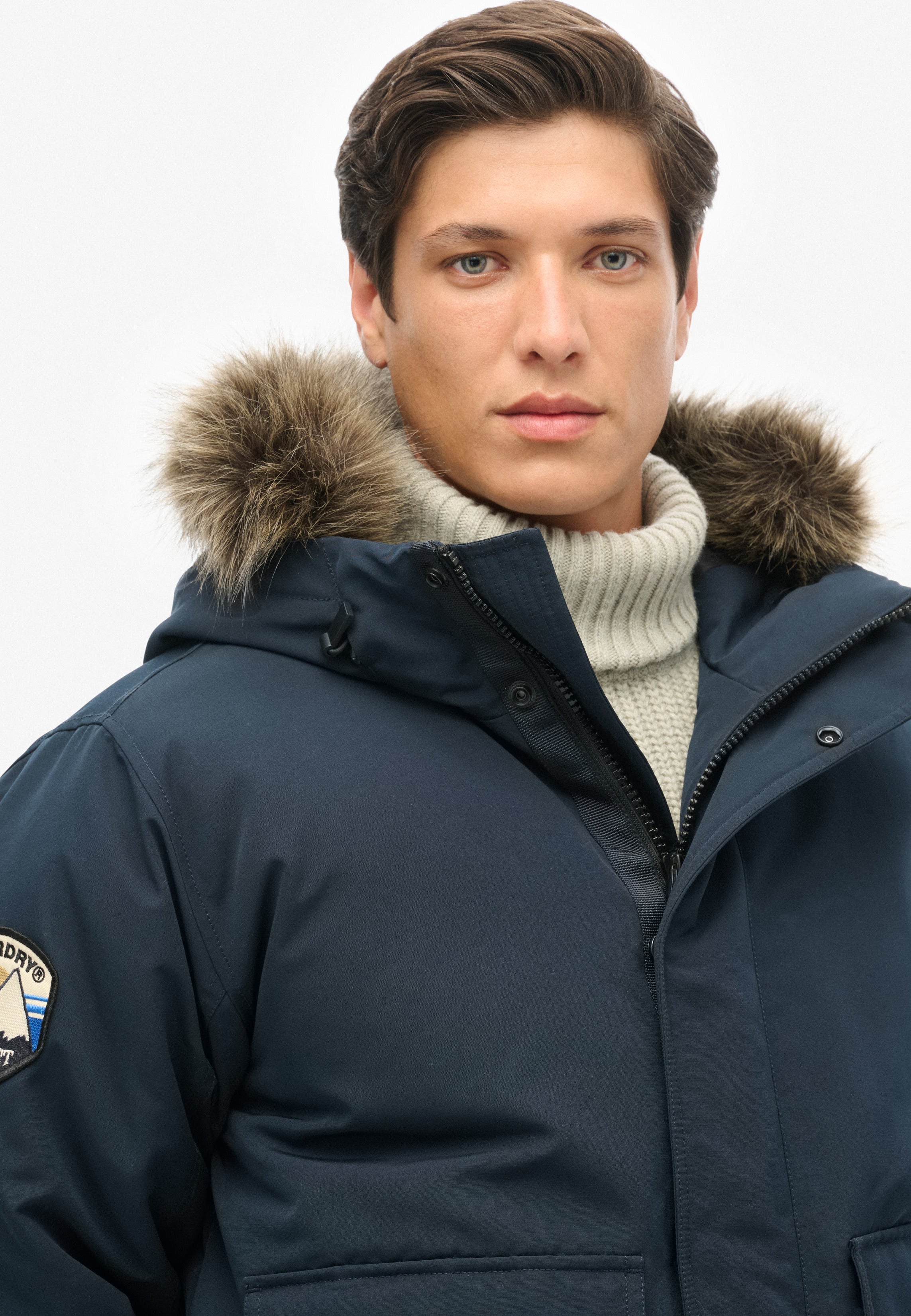 Everest Faux Fur Bomber Jacket
