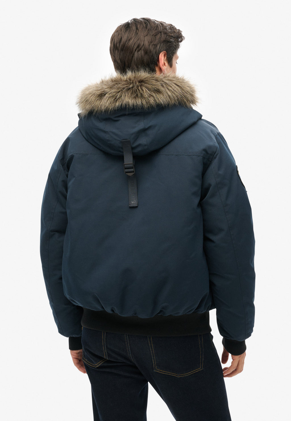 Everest Faux Fur Bomber Jacket