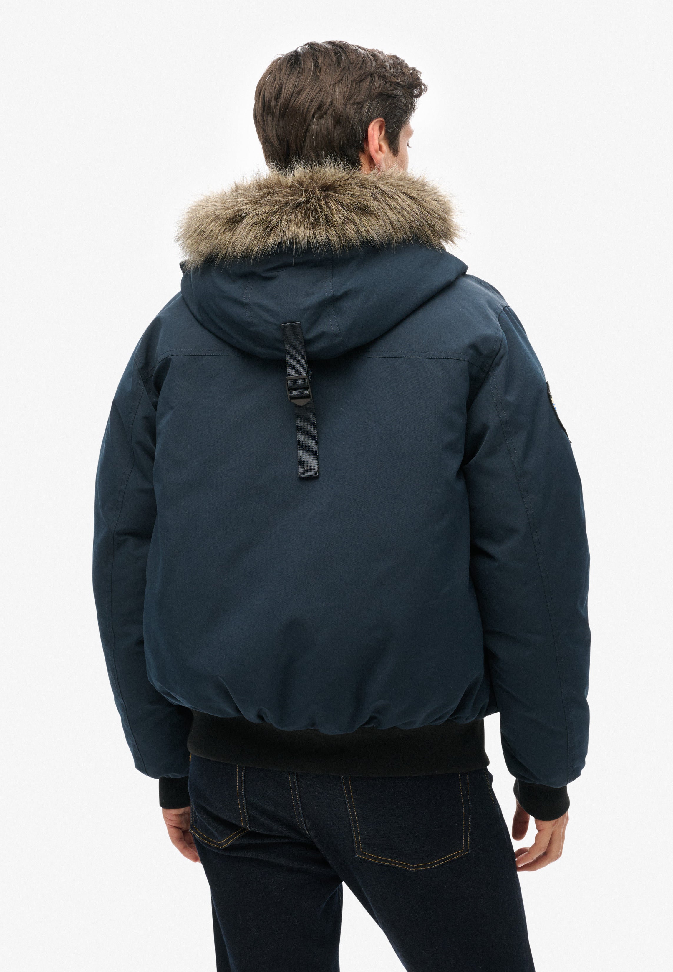 Everest Faux Fur Bomber Jacket
