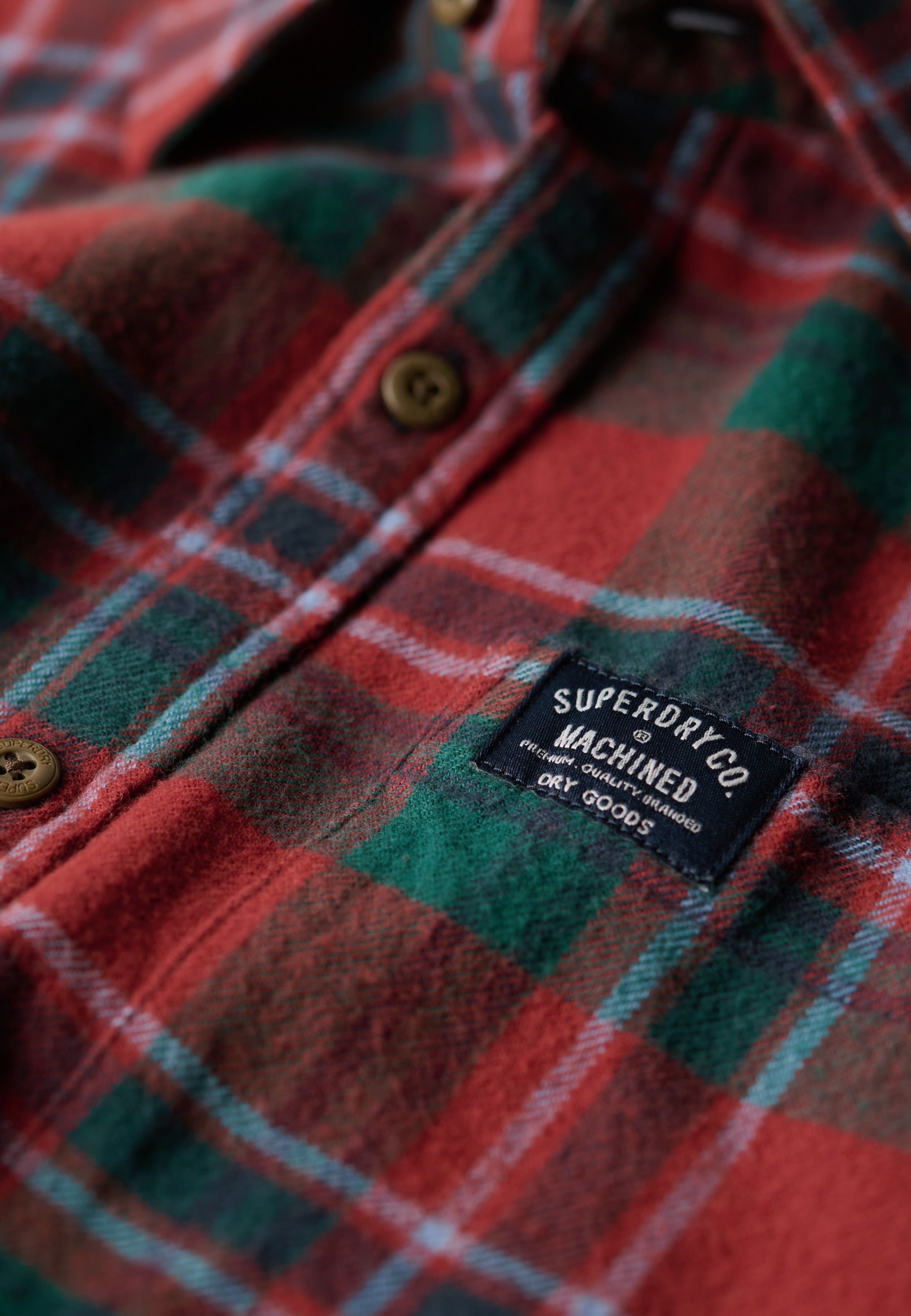 Long Sleeve Cotton Lumberjack Shirt