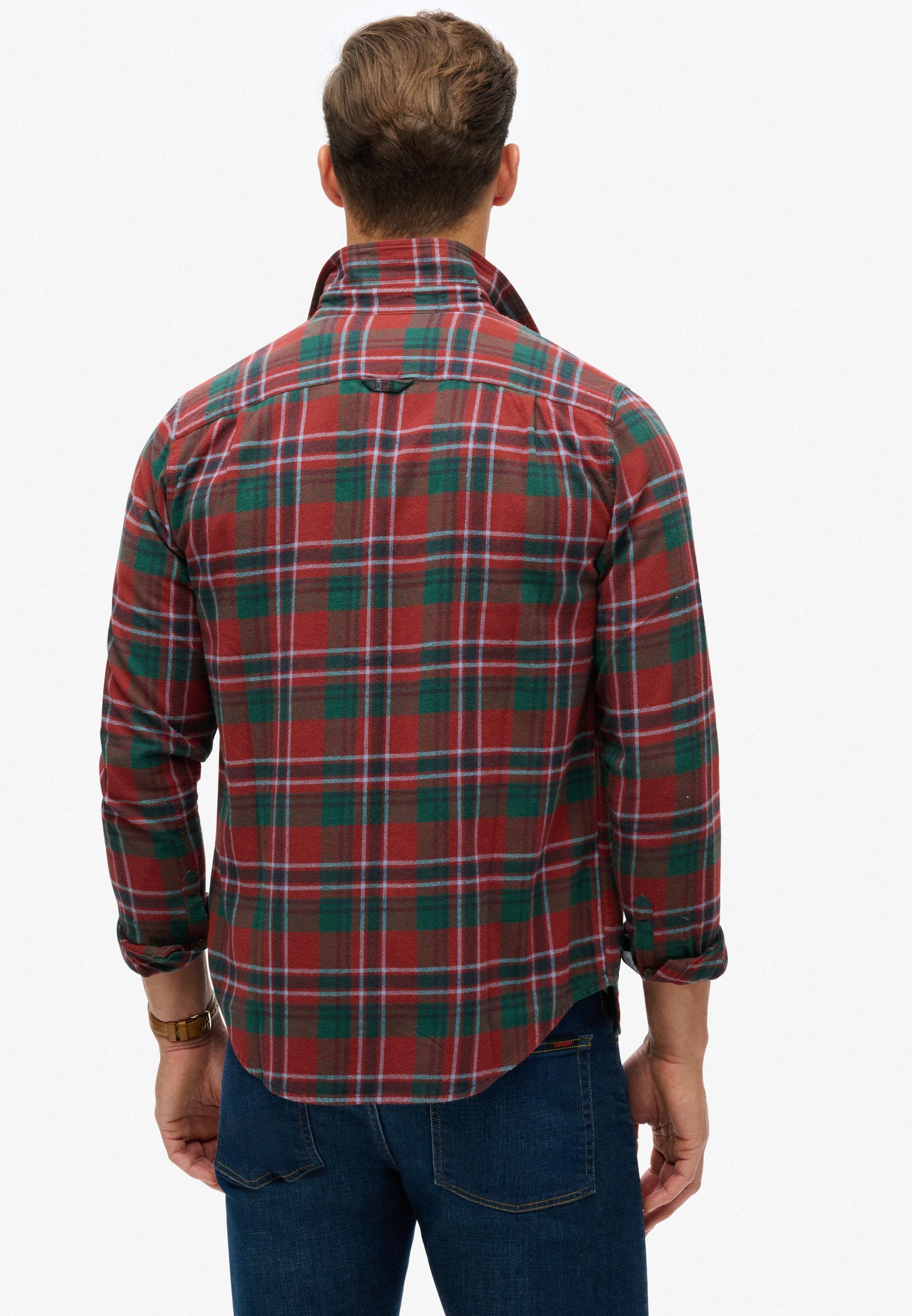 Long Sleeve Cotton Lumberjack Shirt