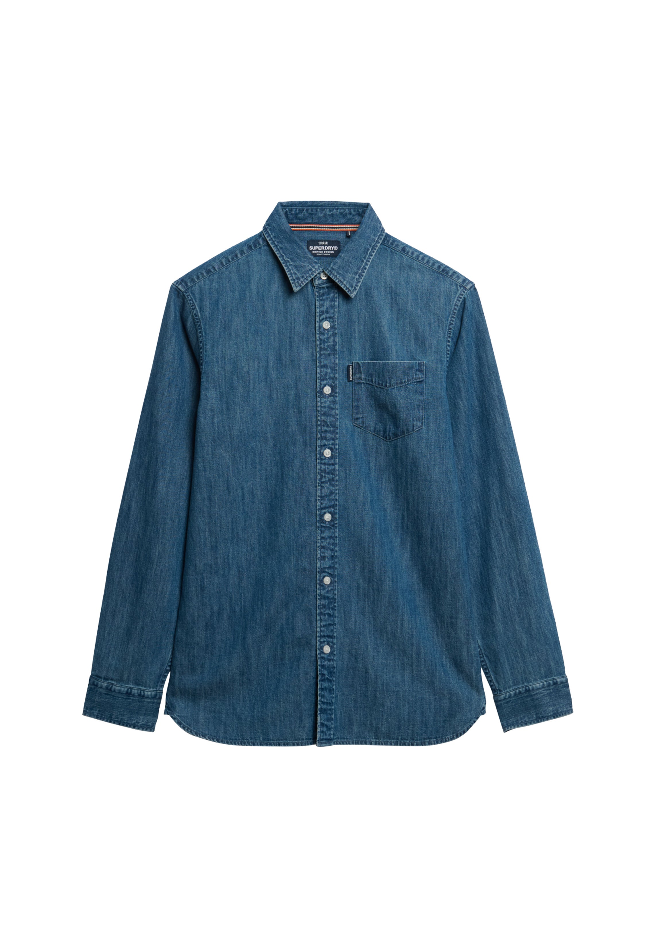 Essential Long Sleeve Denim Shirt