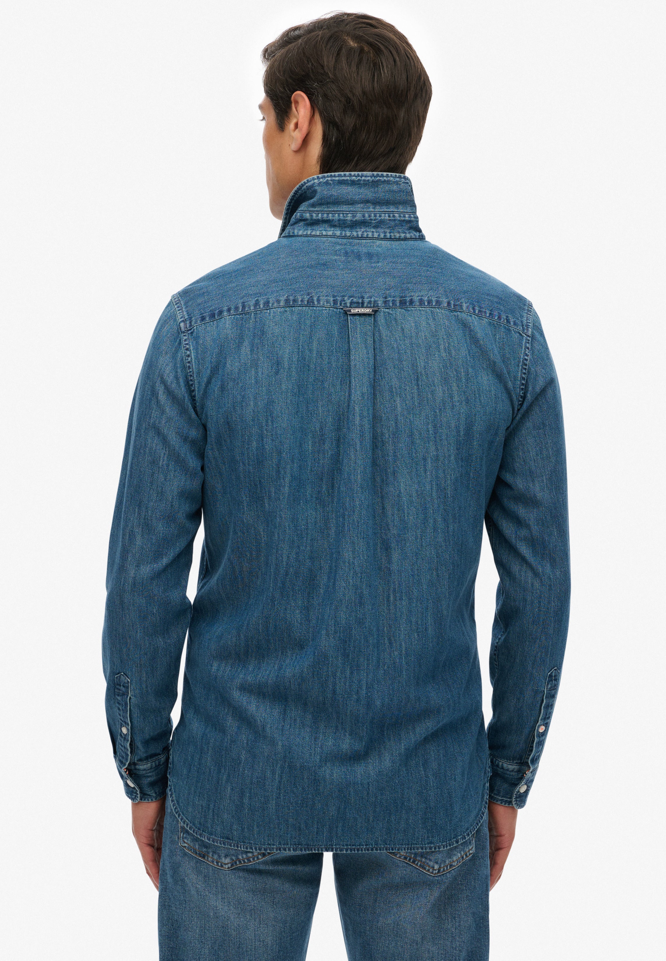Essential Long Sleeve Denim Shirt