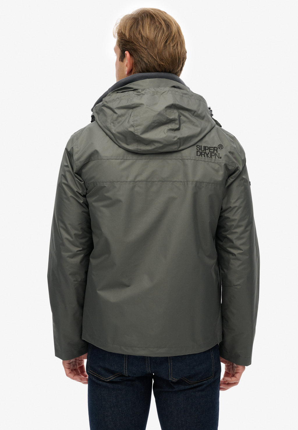 Hooded Mountain Windbreaker Jacket