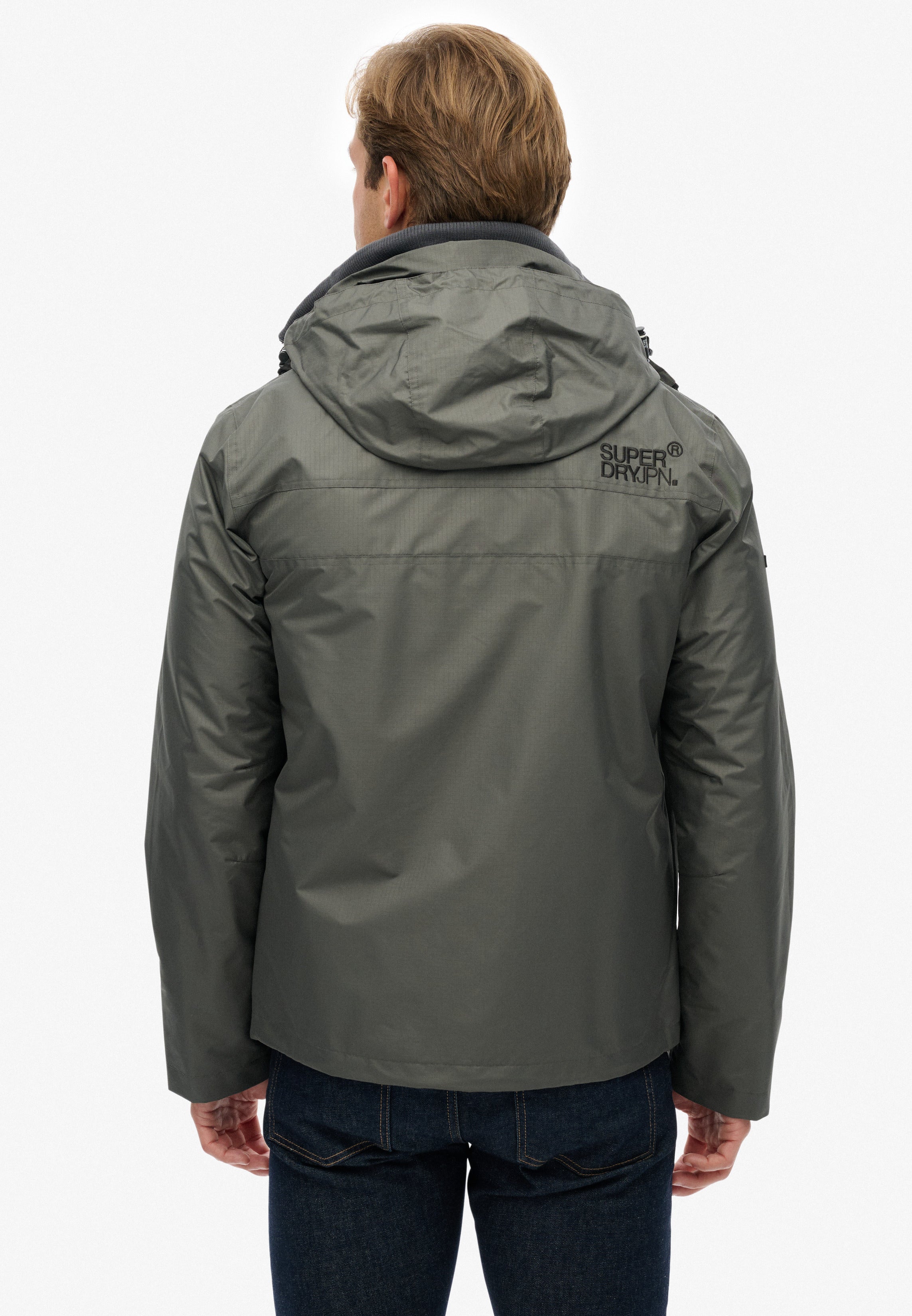 Hooded Mountain Windbreaker Jacket