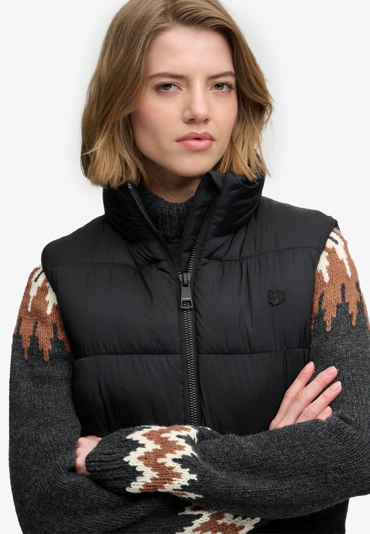 Borg Lined Gilet