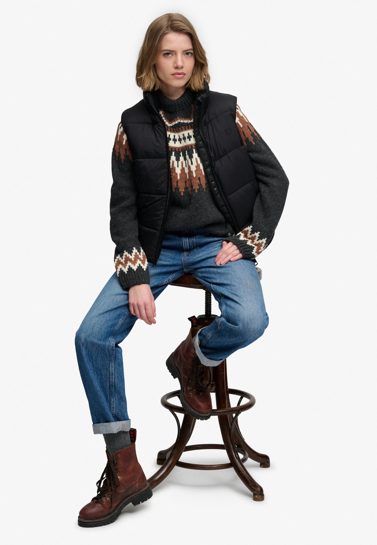 Borg Lined Gilet