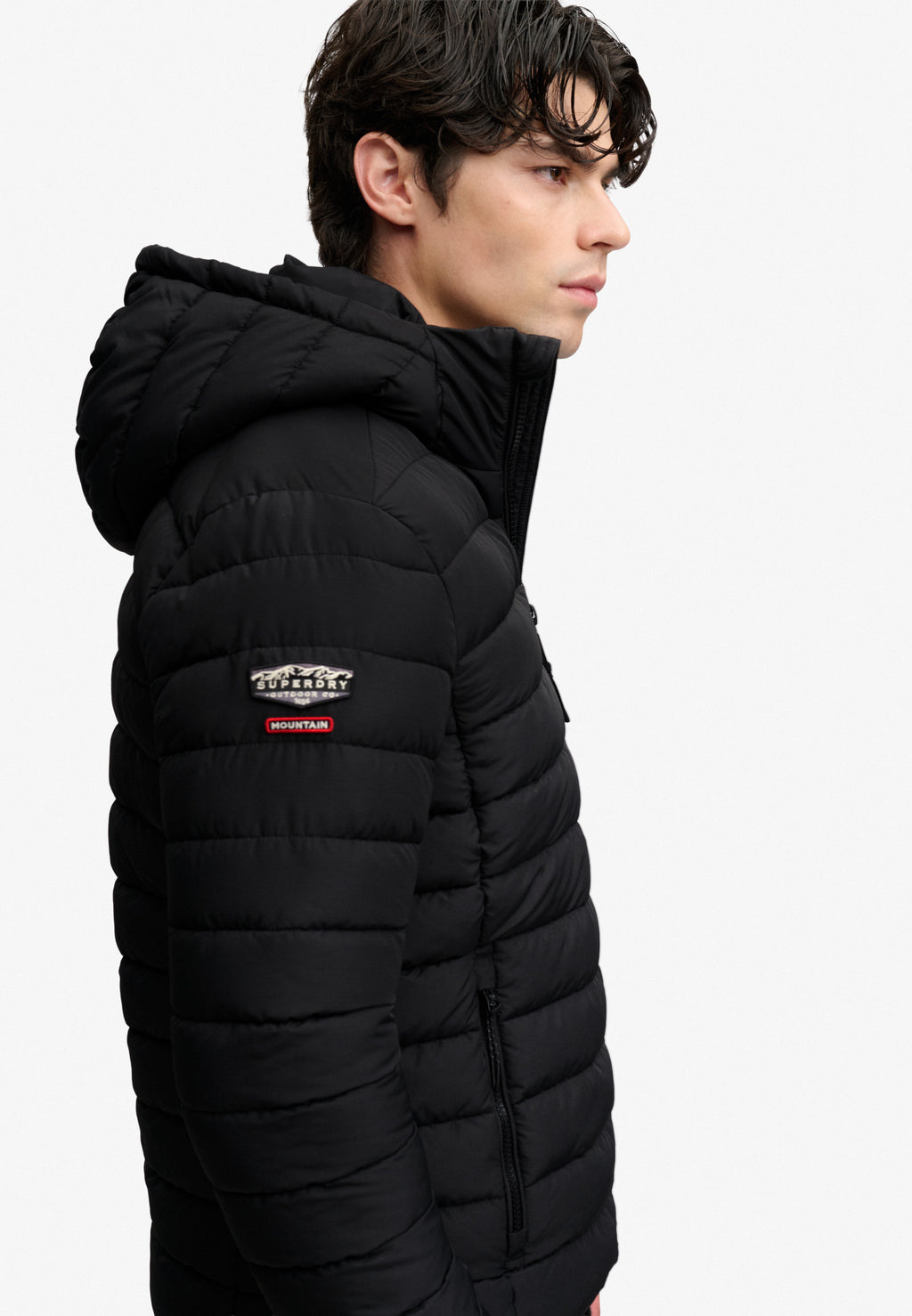 Hooded Fuji Midweight Padded Jacket