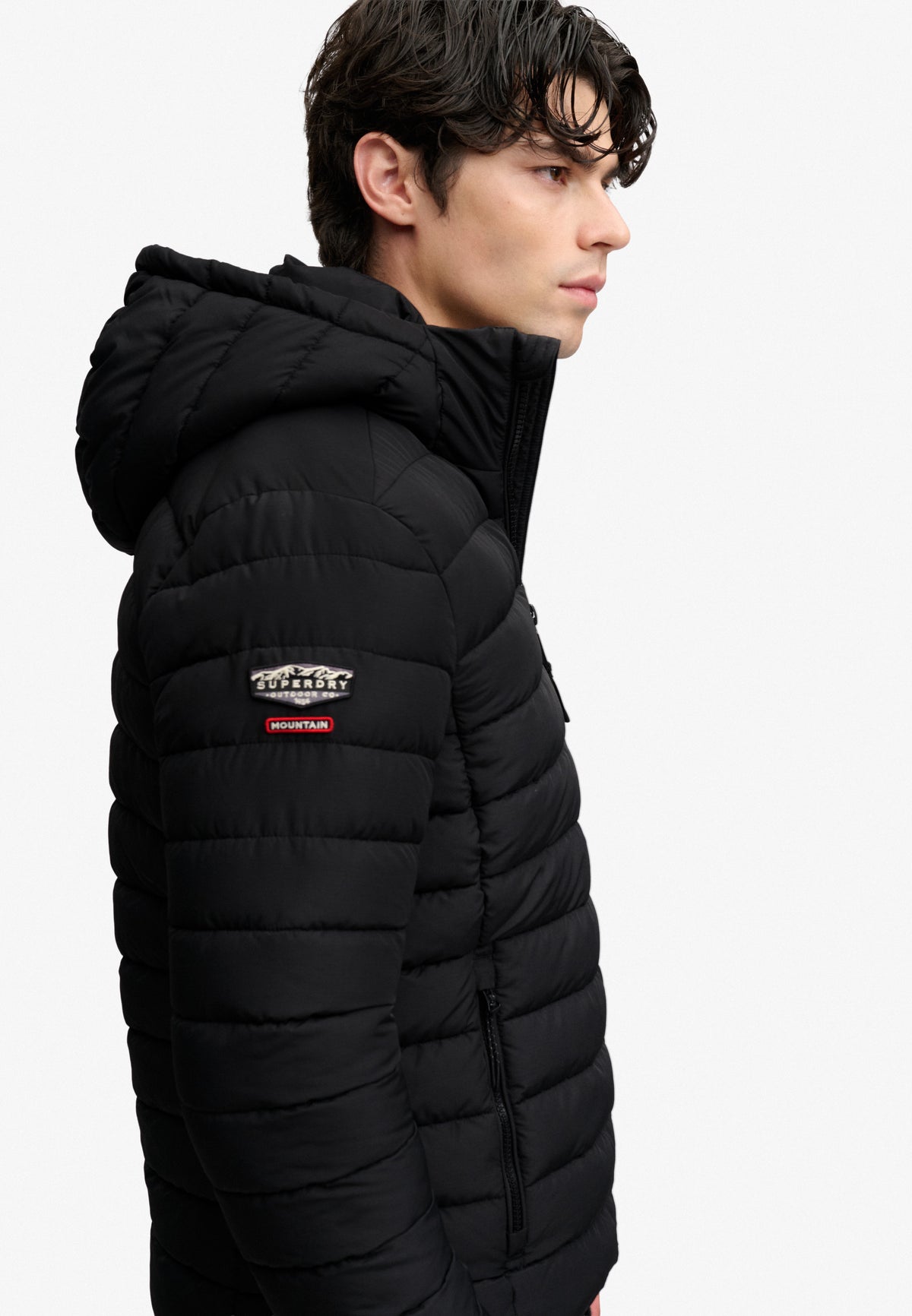 Hooded Fuji Midweight Padded Jacket