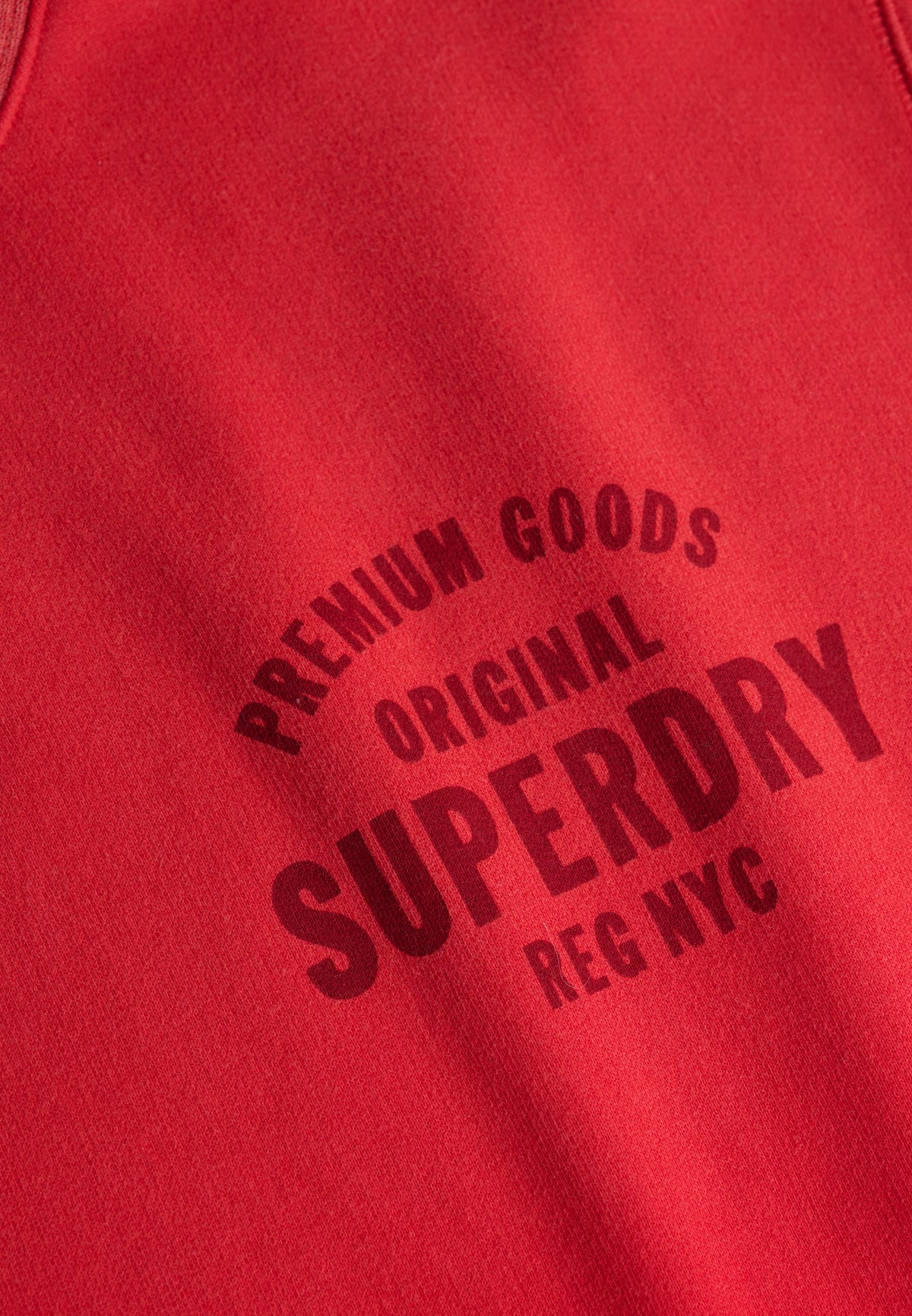 Block Text Crew Neck Sweatshirt