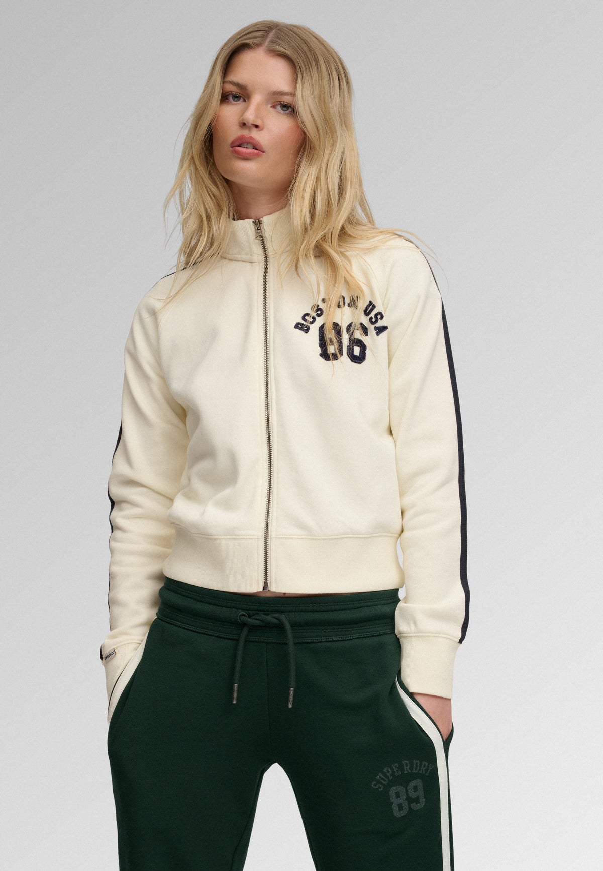 Athletic Applique Track Top