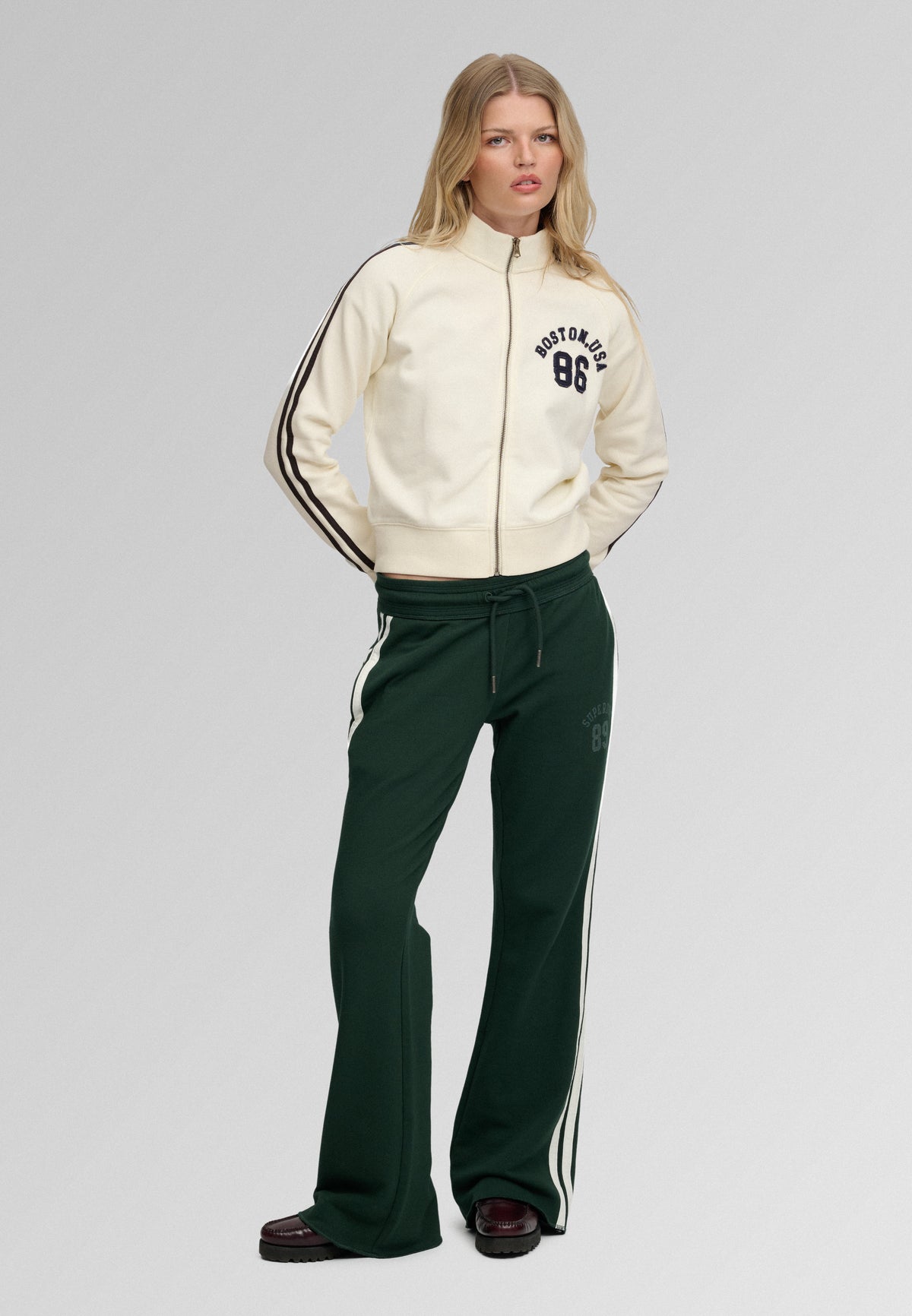 Athletic Applique Track Top