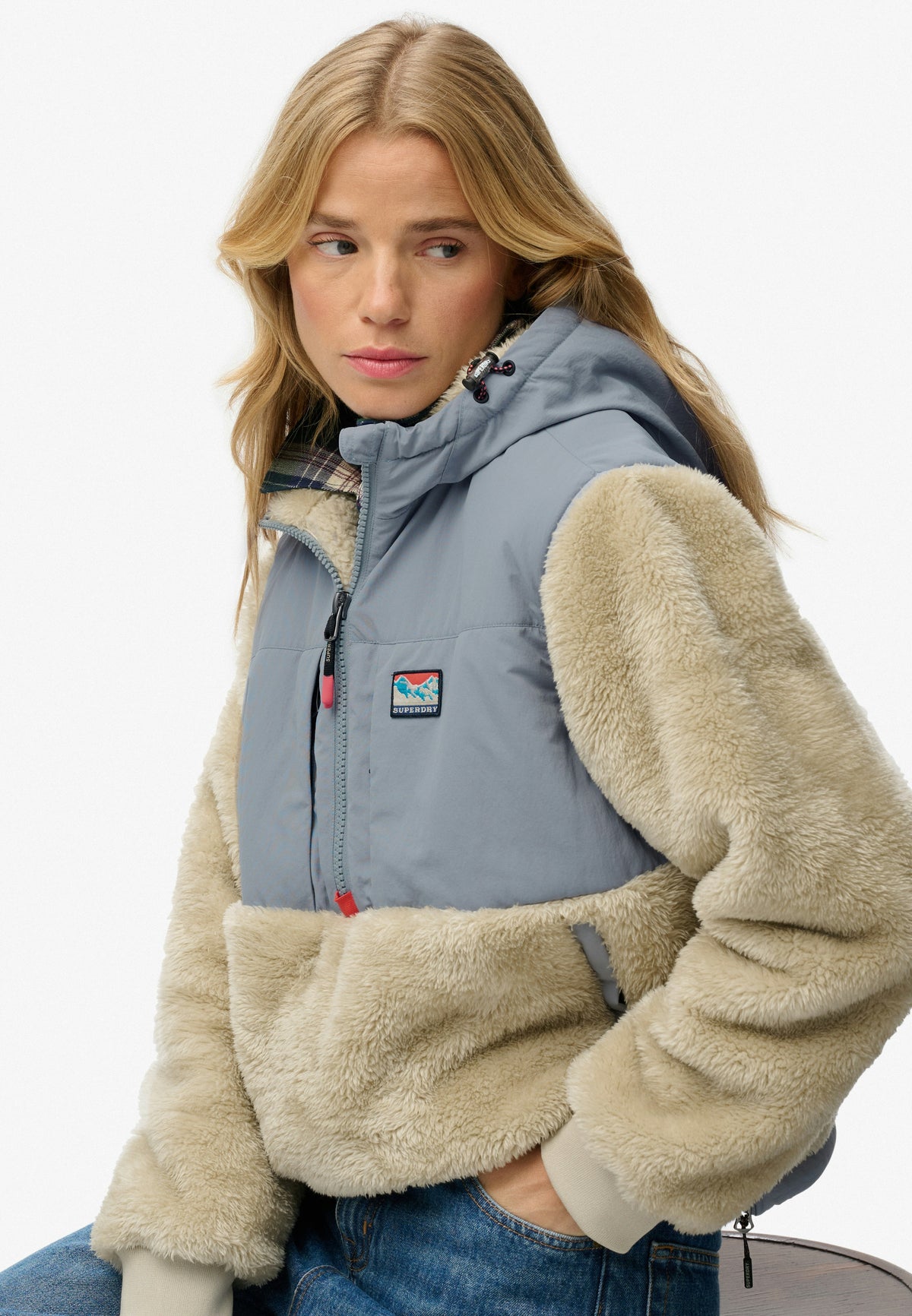 Super Soft Hybrid Half Zip Jacket